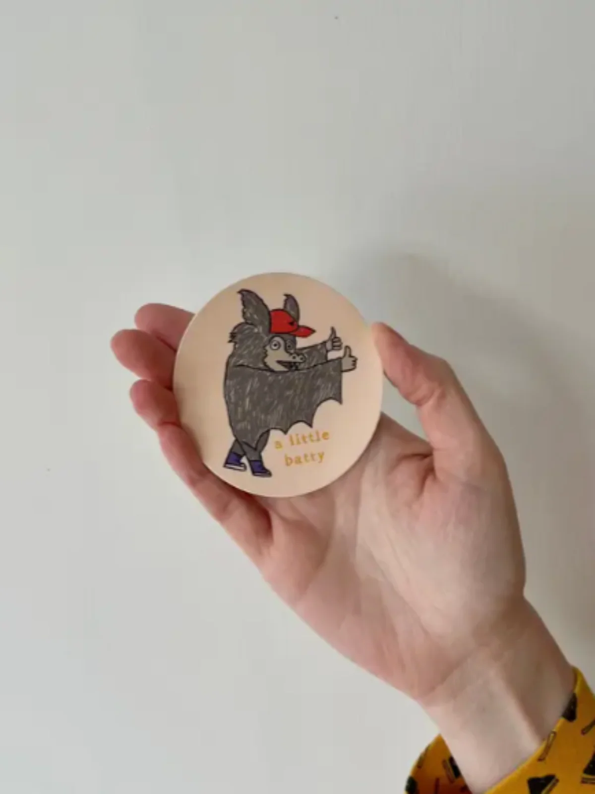 A Little Batty sticker - Image 2