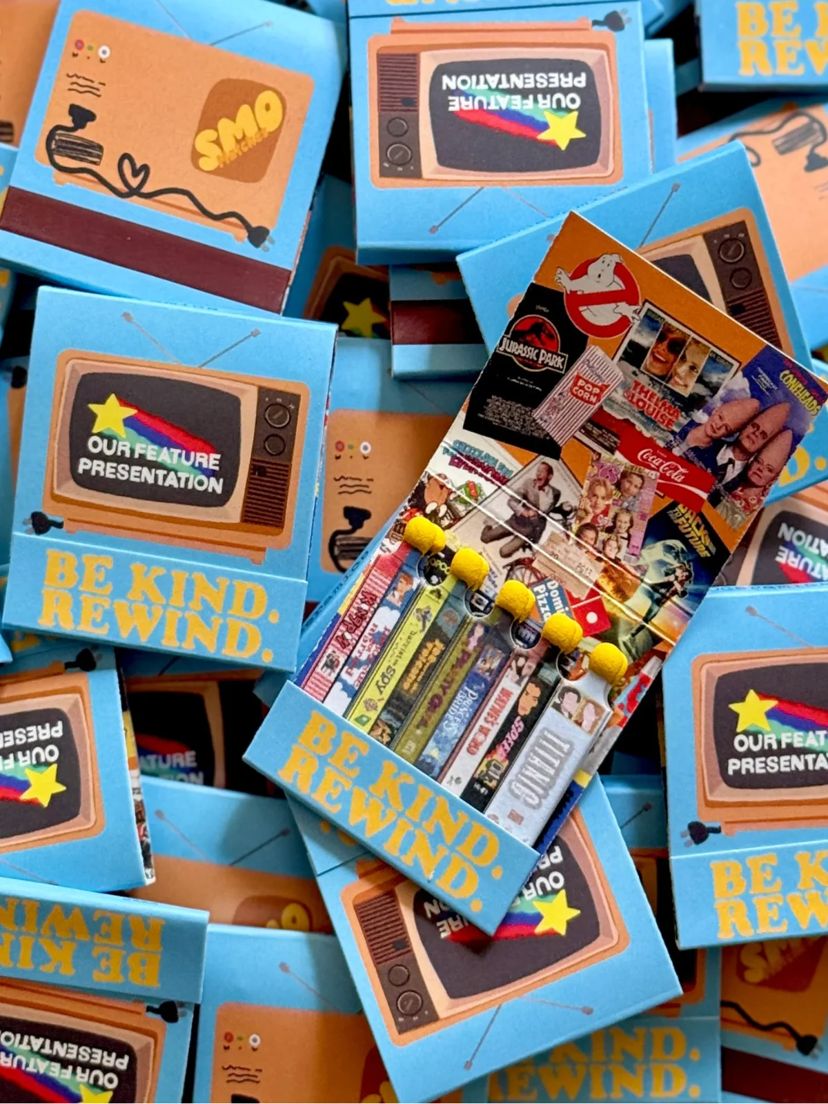 Be Kind Rewind Matchbook