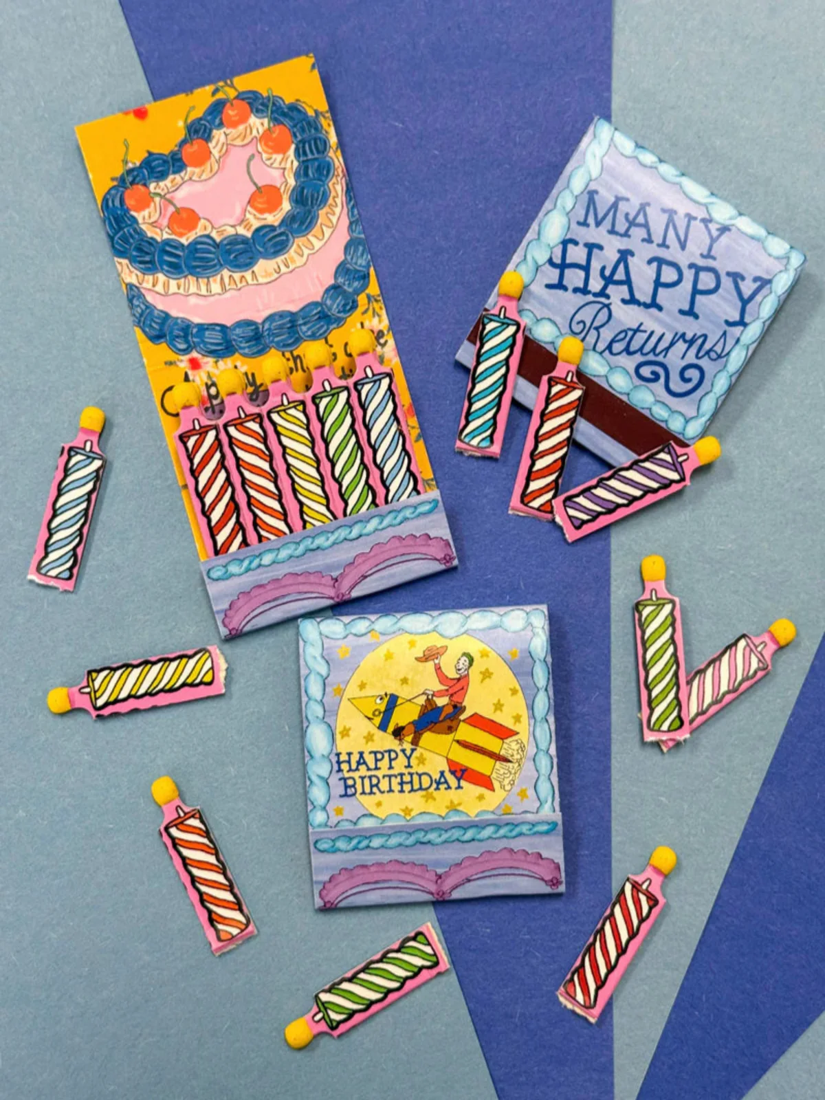Birthday Cake Matchbook