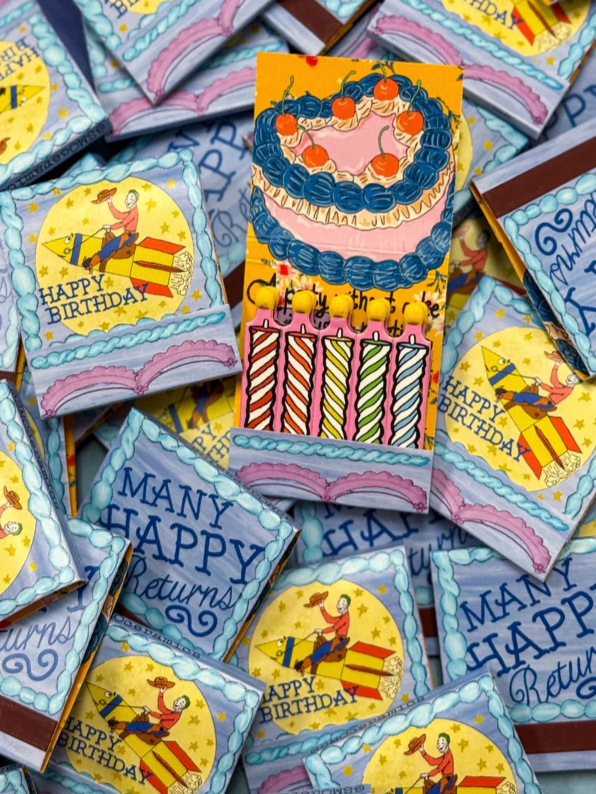 Birthday Cake Matchbook - Image 2