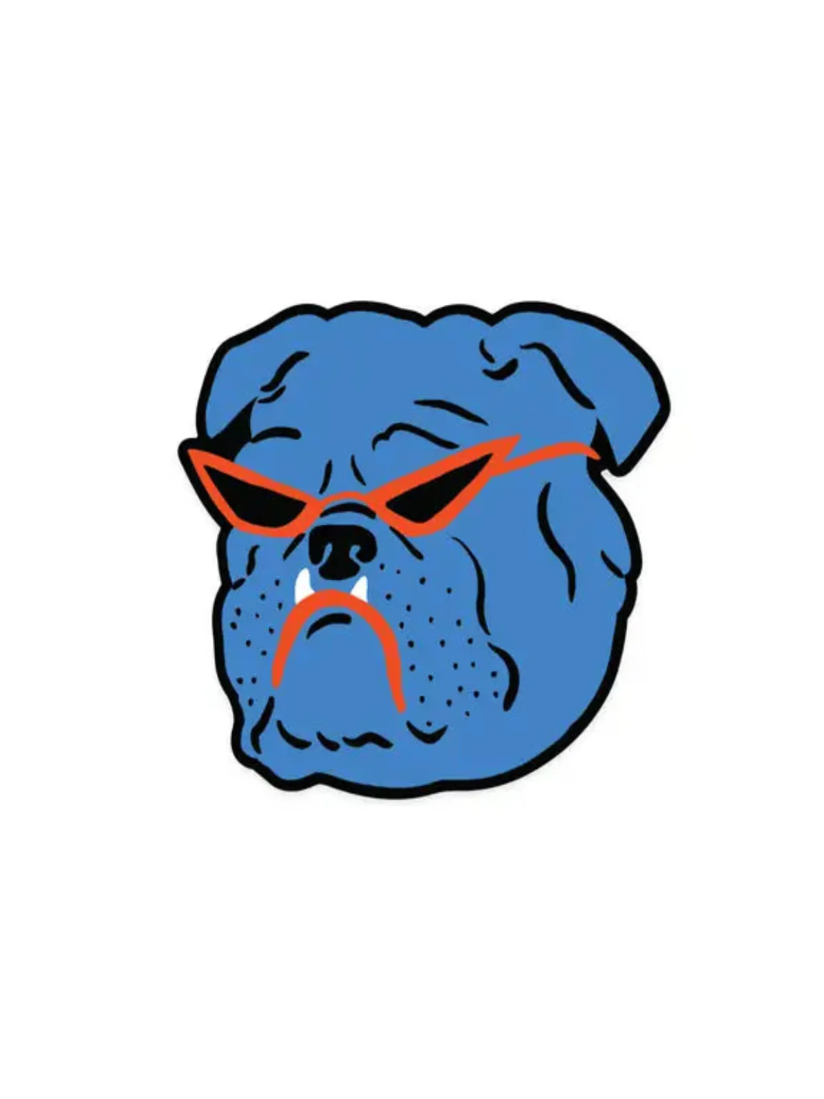 Bull Dog Sticker