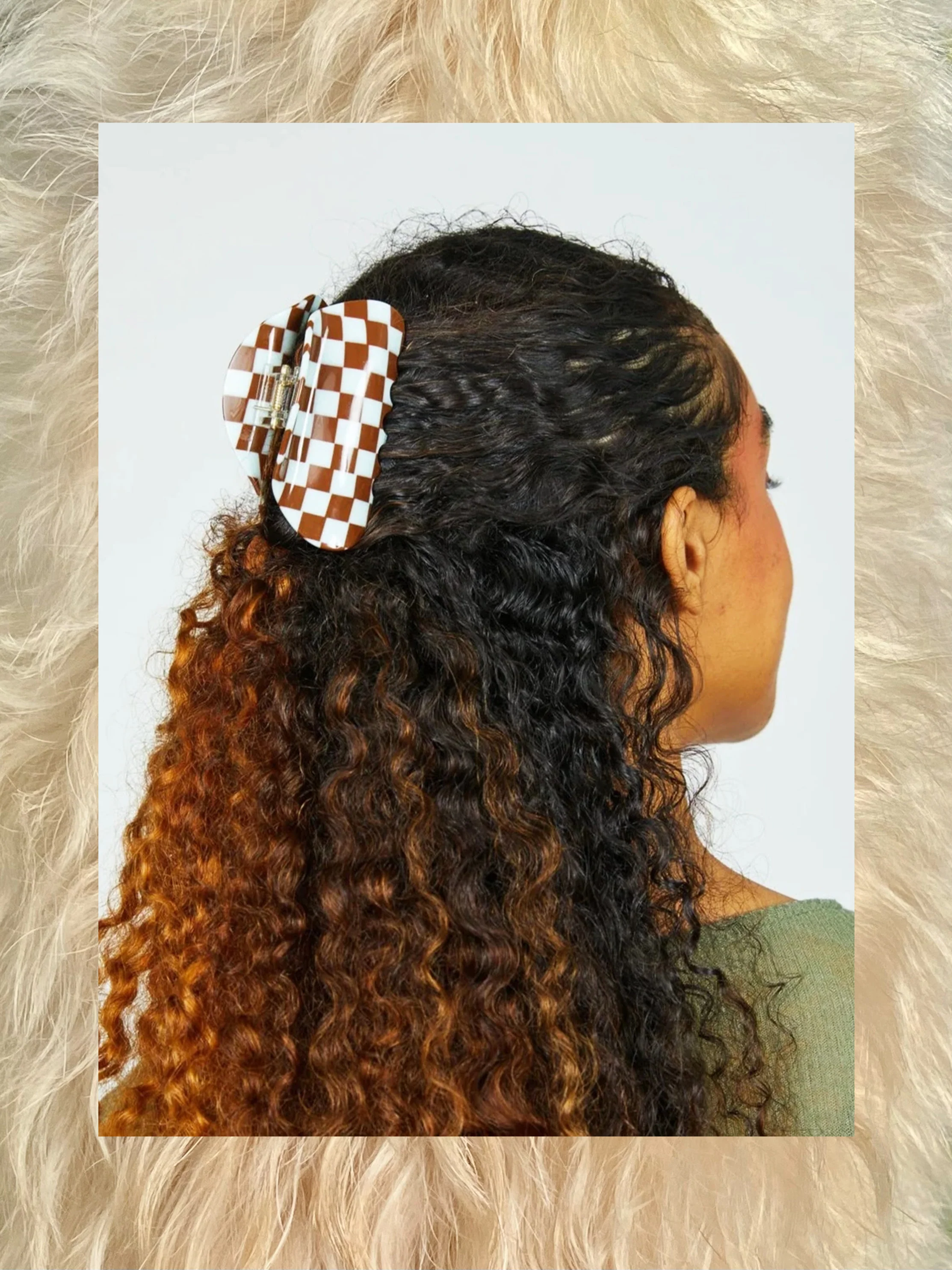 Checker Claw - Ice & Brown - Image 2
