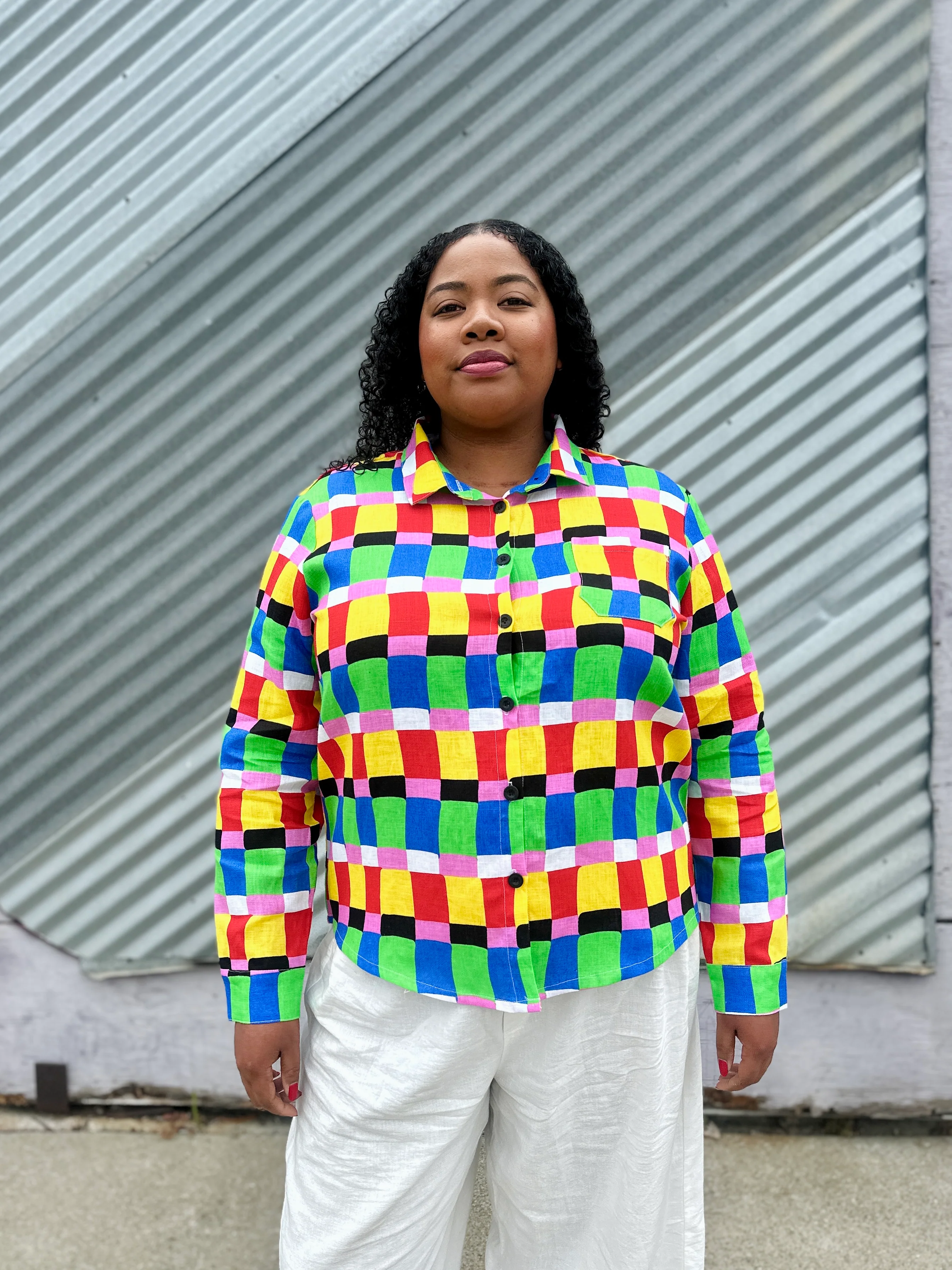 Classic Button Down Candy Weave - Image 5