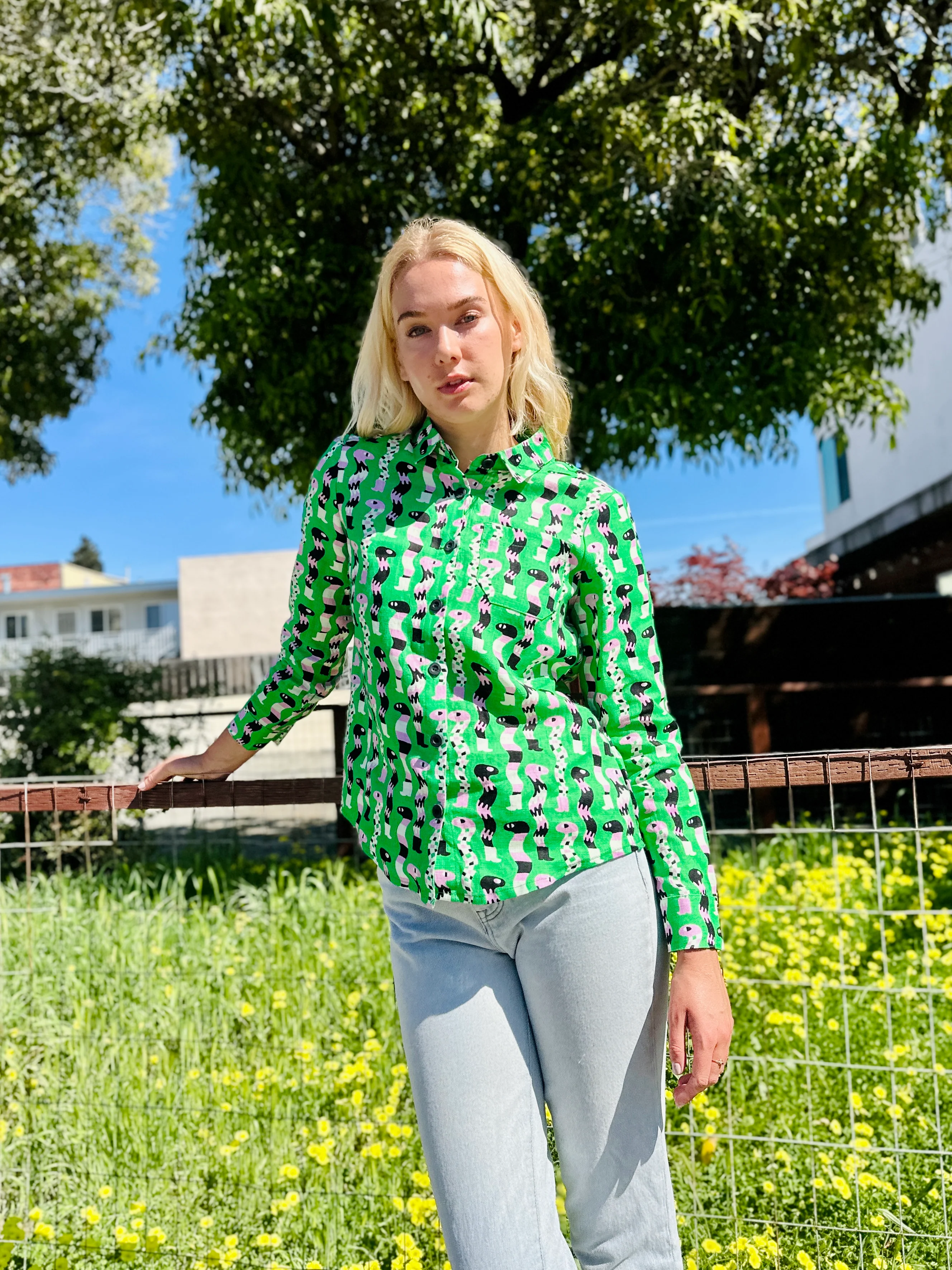 Classic Button Down Sssnakes - Image 2