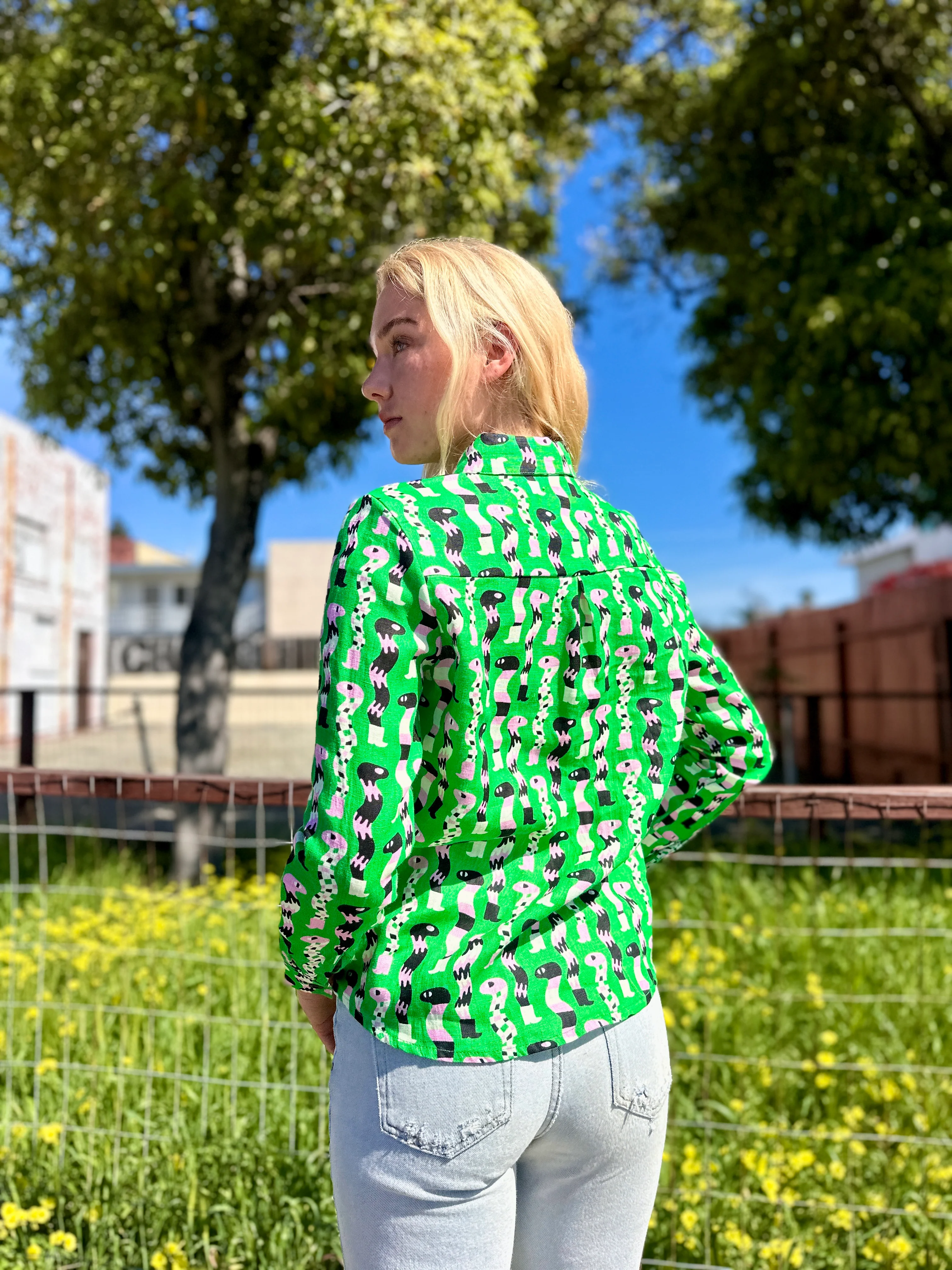 Classic Button Down Sssnakes - Image 4