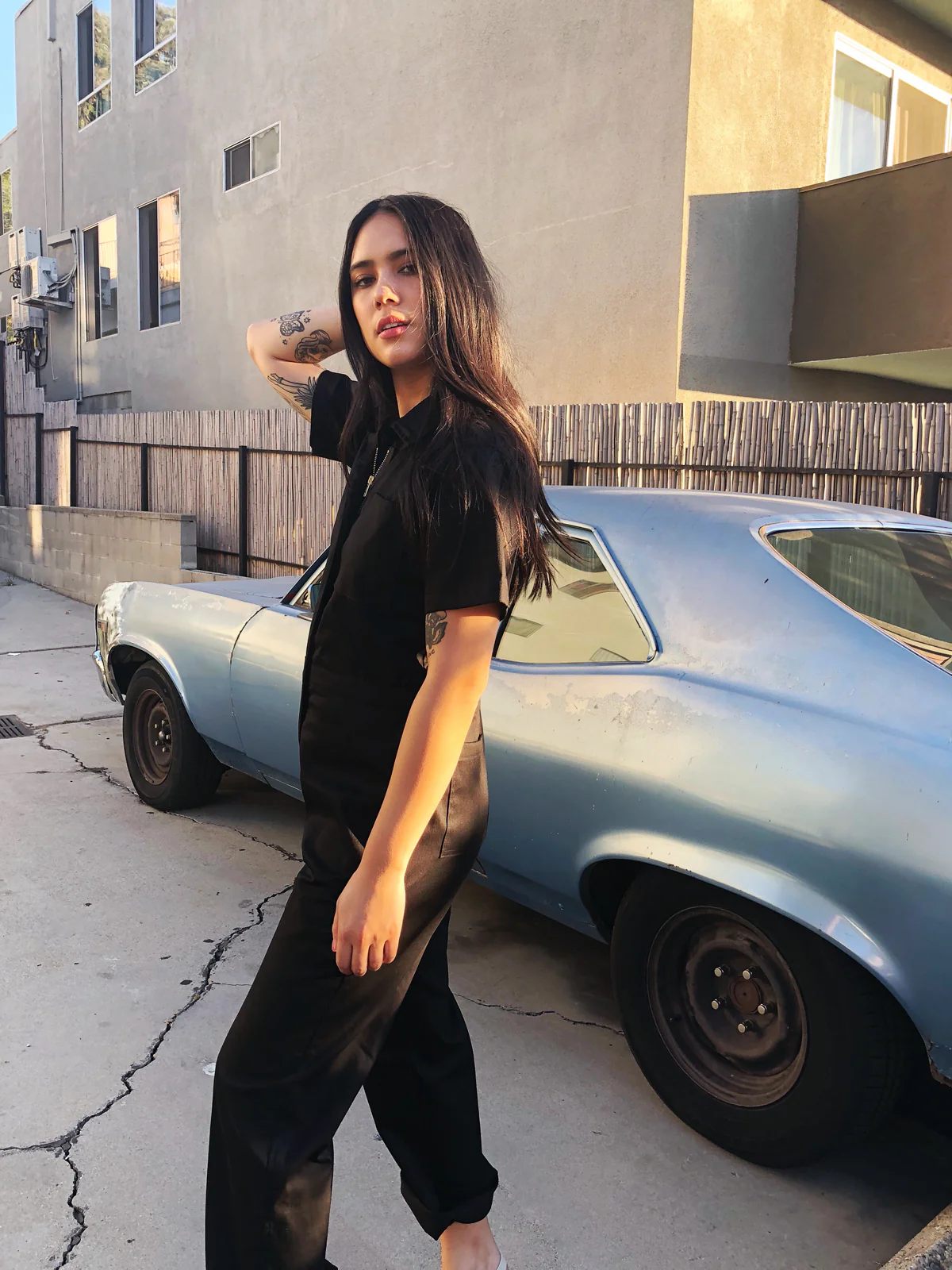Twill Black Coveralls - Image 4