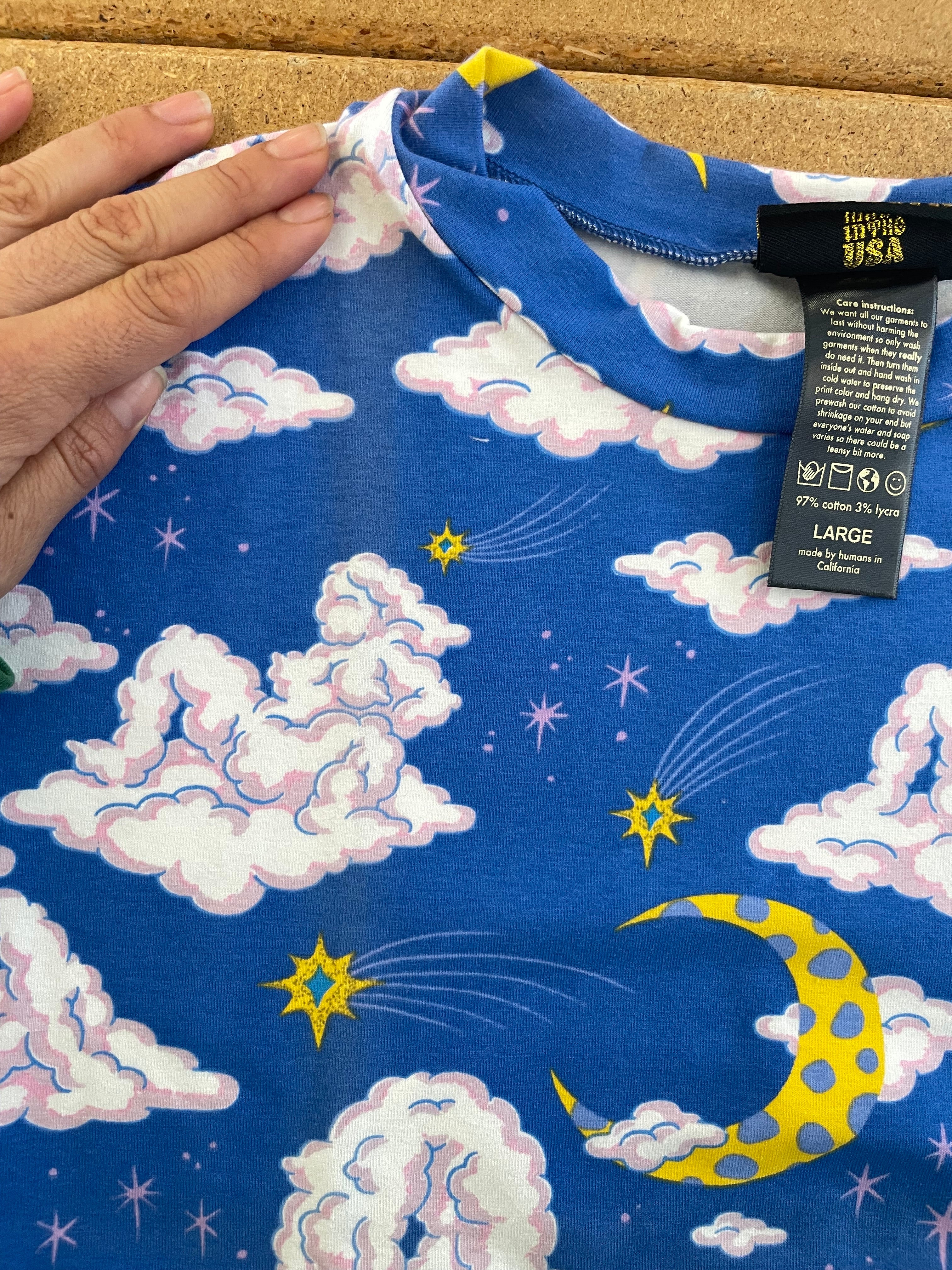 Crop Top Cloud People *minor imperfections - Image 2