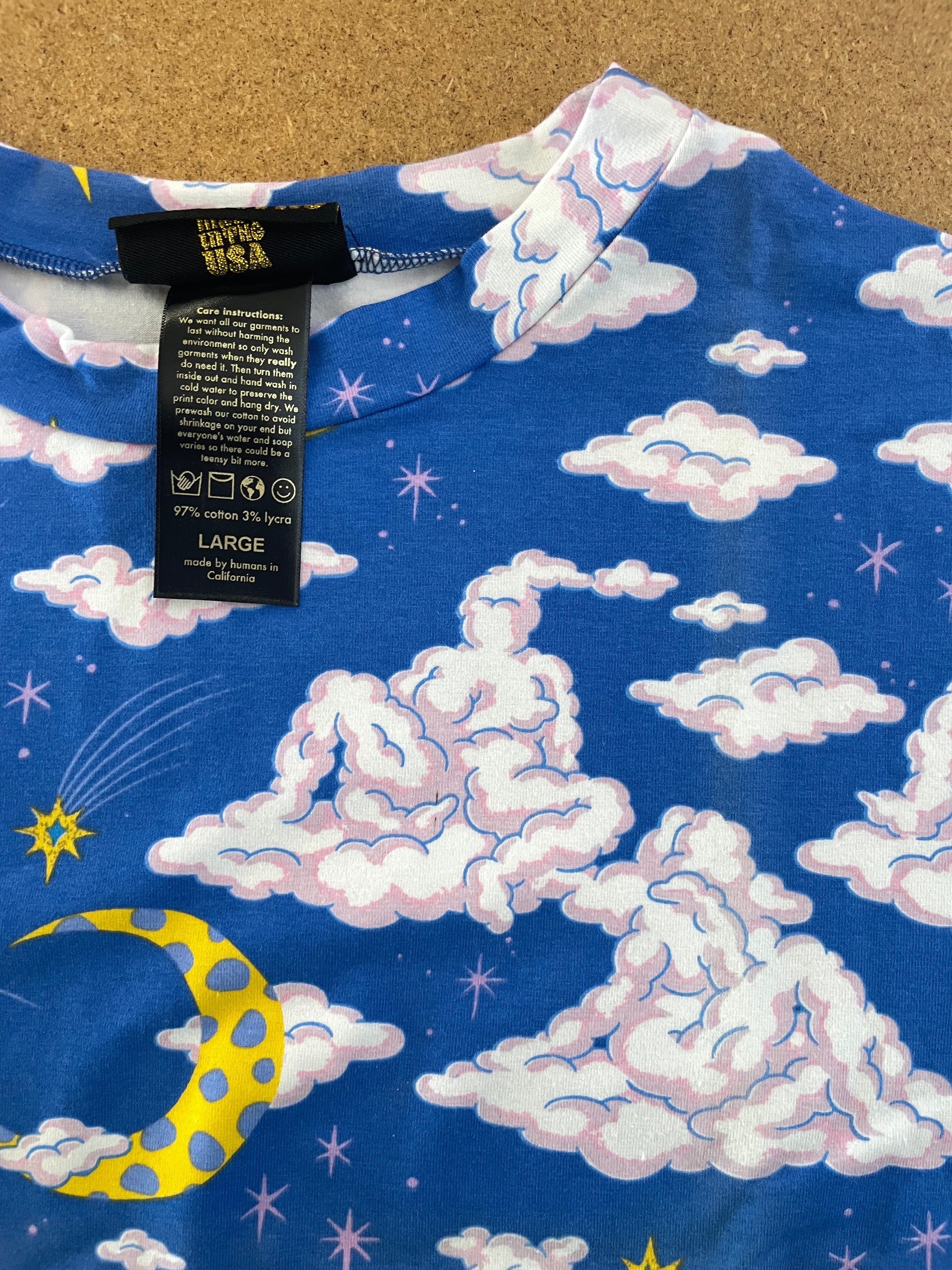 Crop Top Cloud People *minor imperfections - Image 3