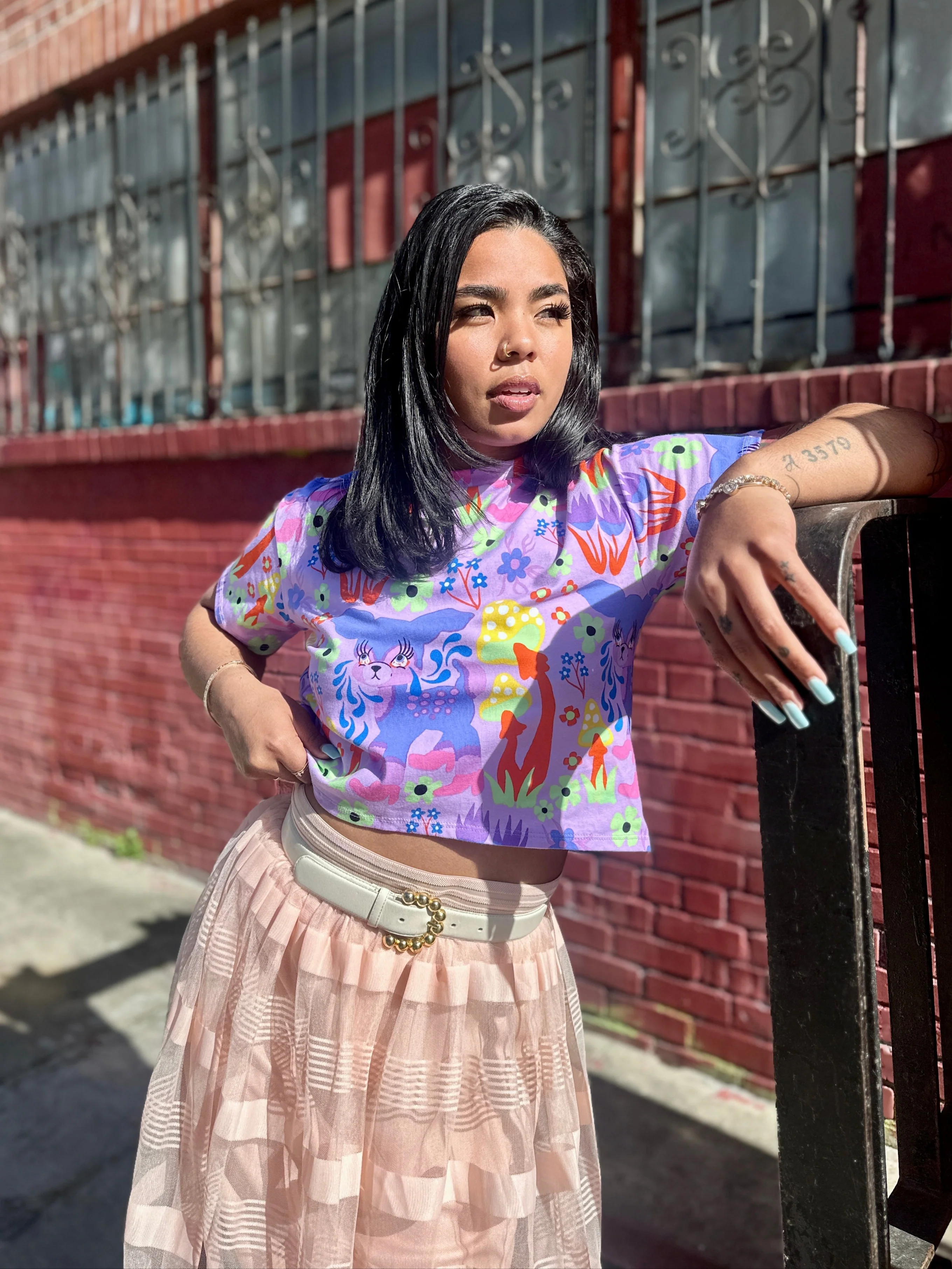 Crop Top Cry Baby *minor imperfections