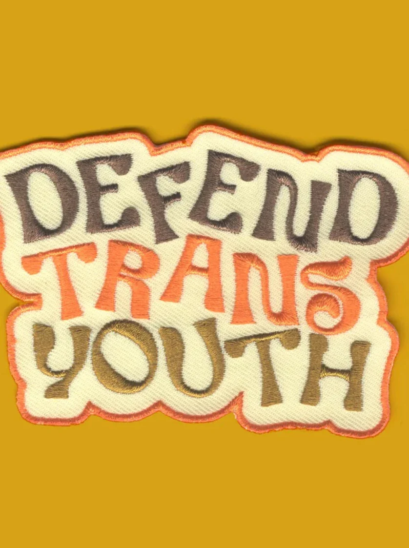 Defend Trans Youth Patch - Image 2
