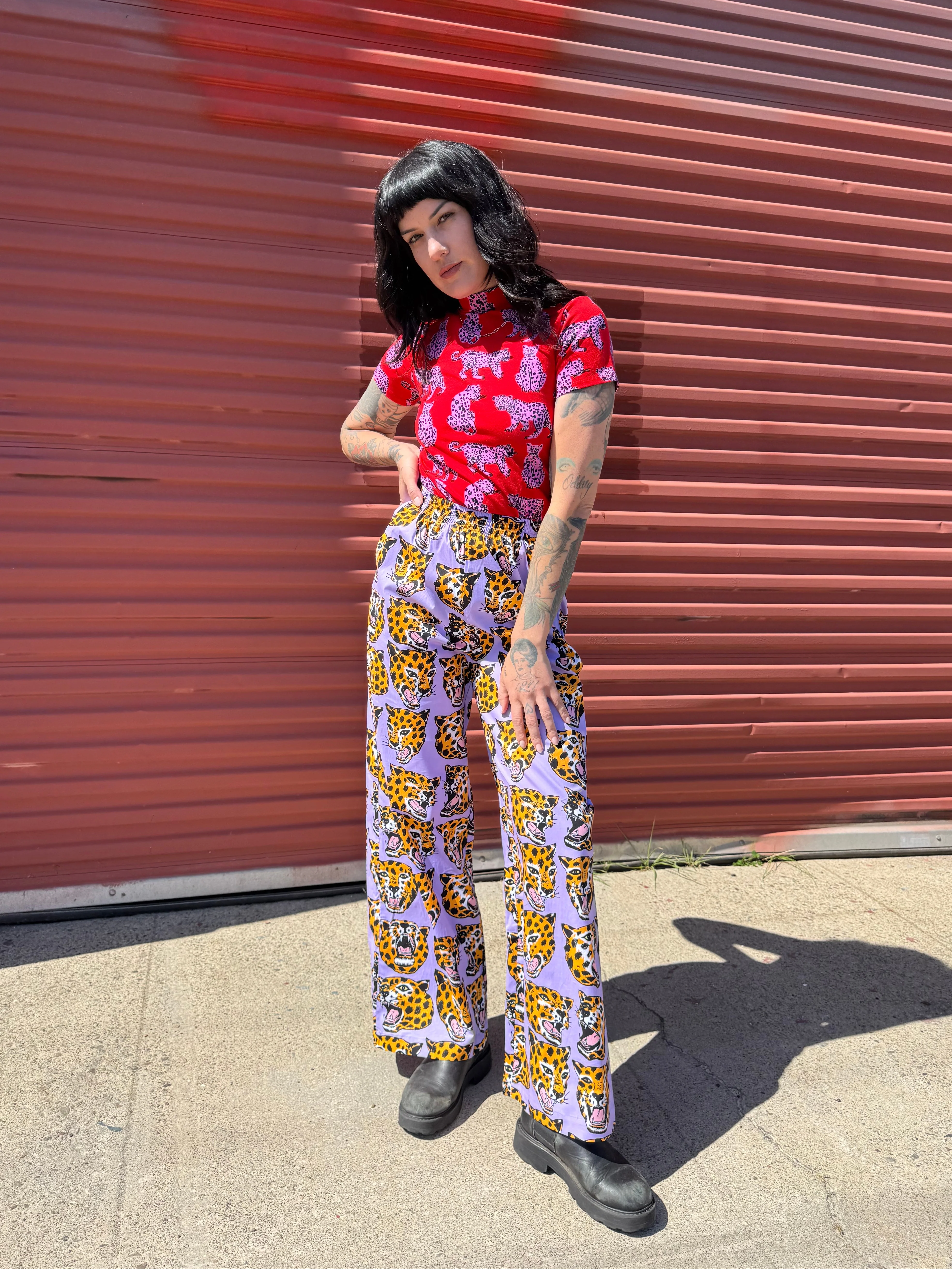 Easy Pant Cheetah Head