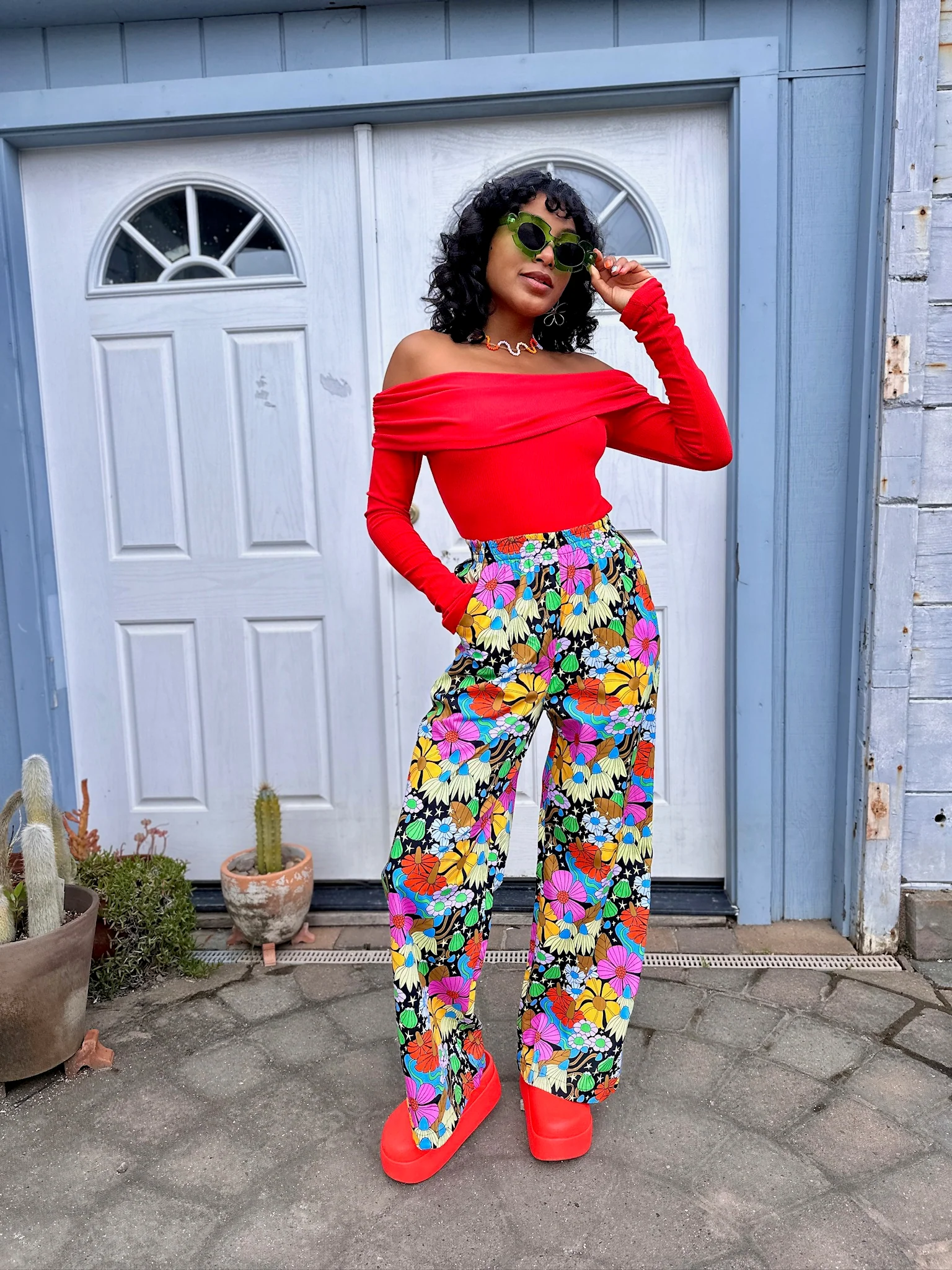 Easy Pant Cosmic Floral