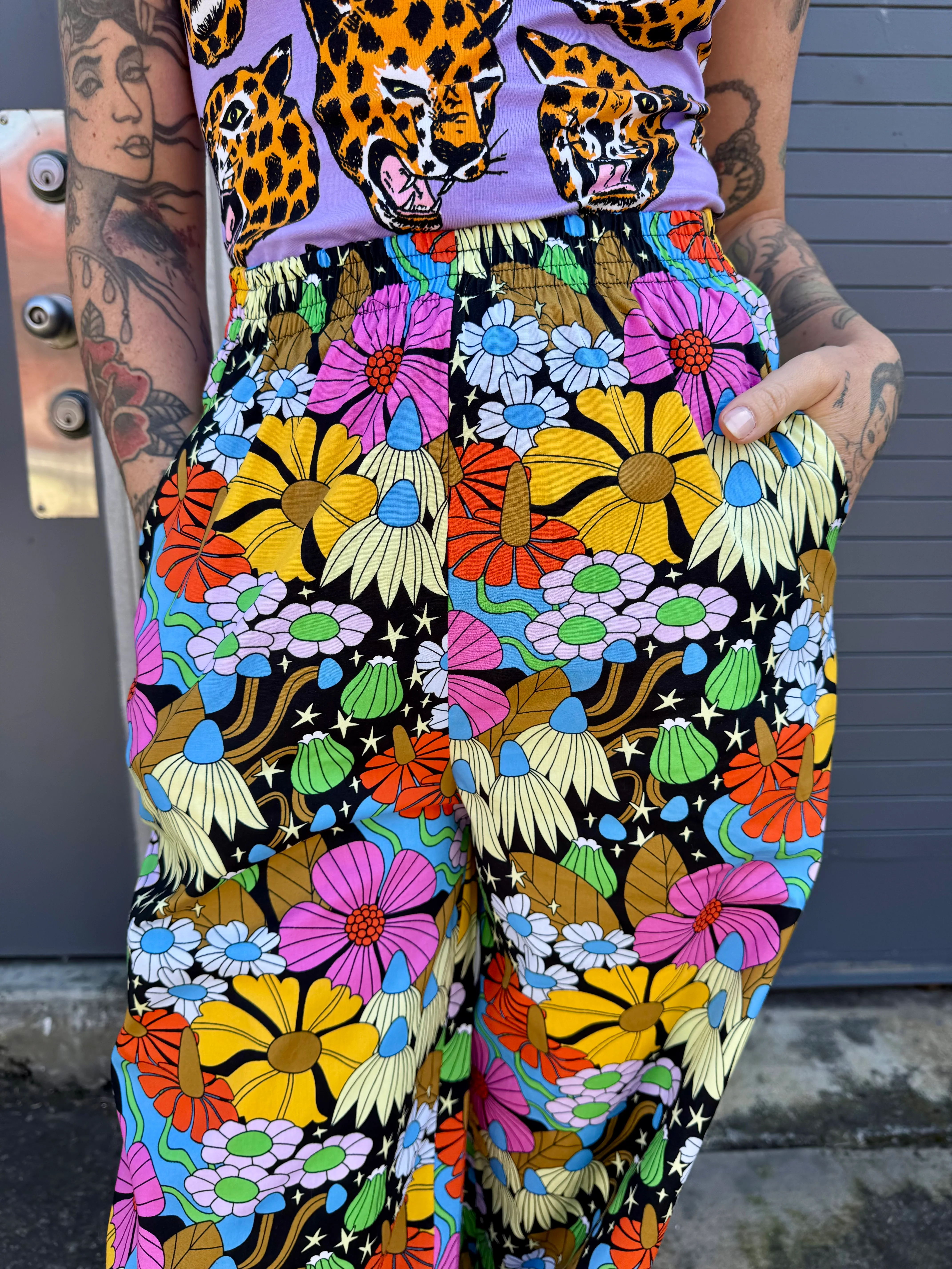 Easy Pant Cosmic Floral - Image 8