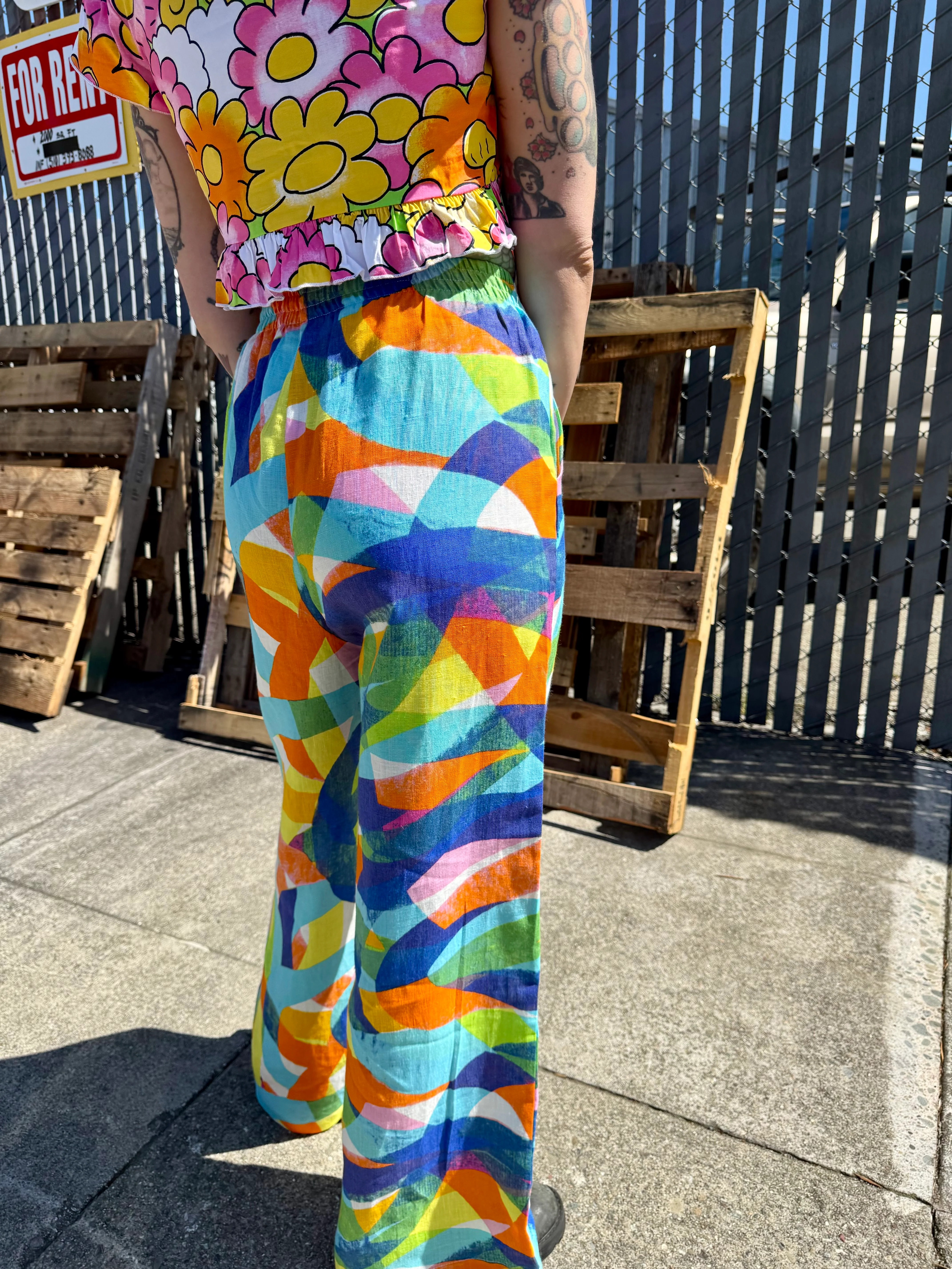 Linen Easy Pant Heatwave - Image 7