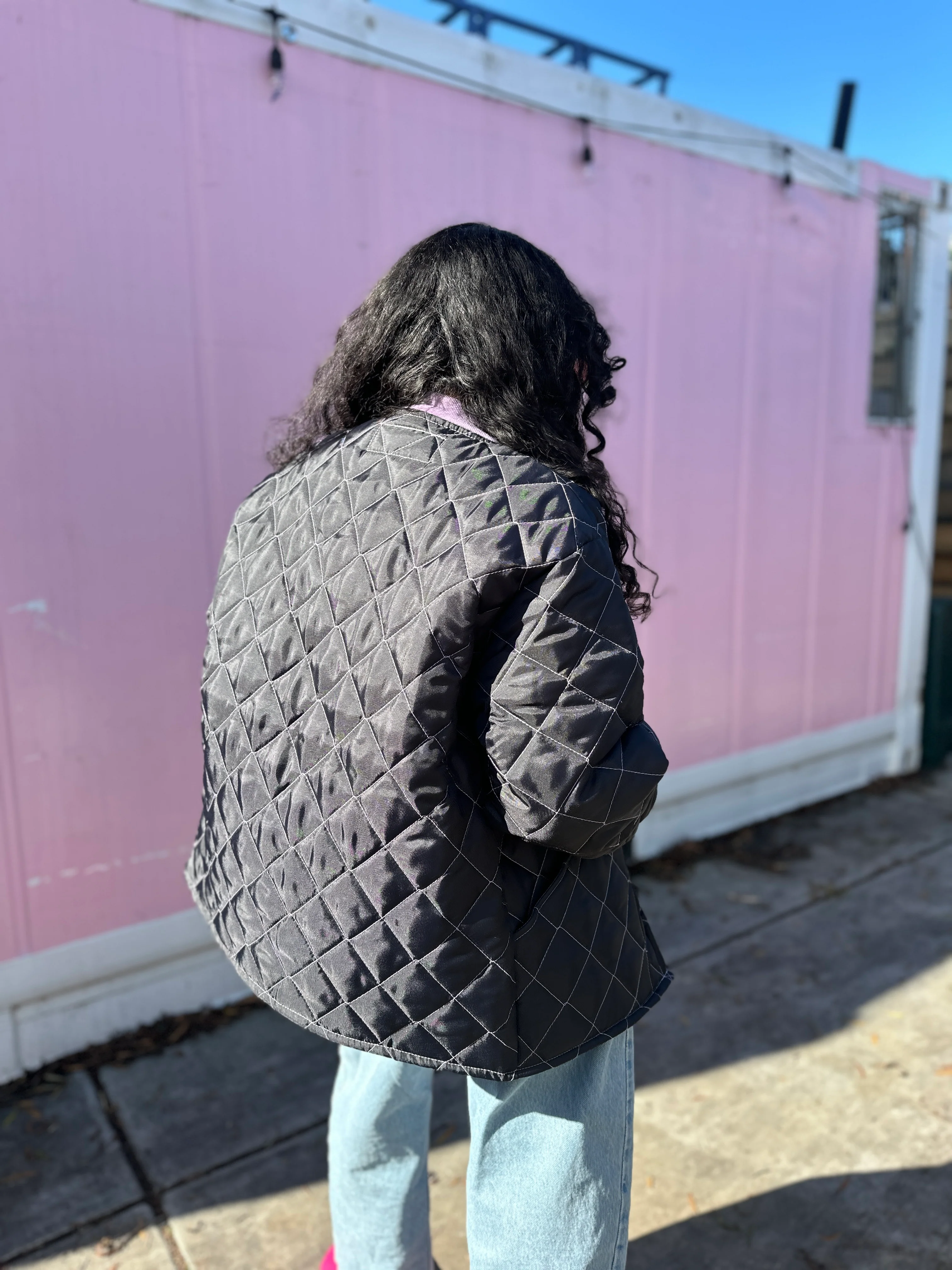 Freezer Jacket Black/Lavender - Image 5