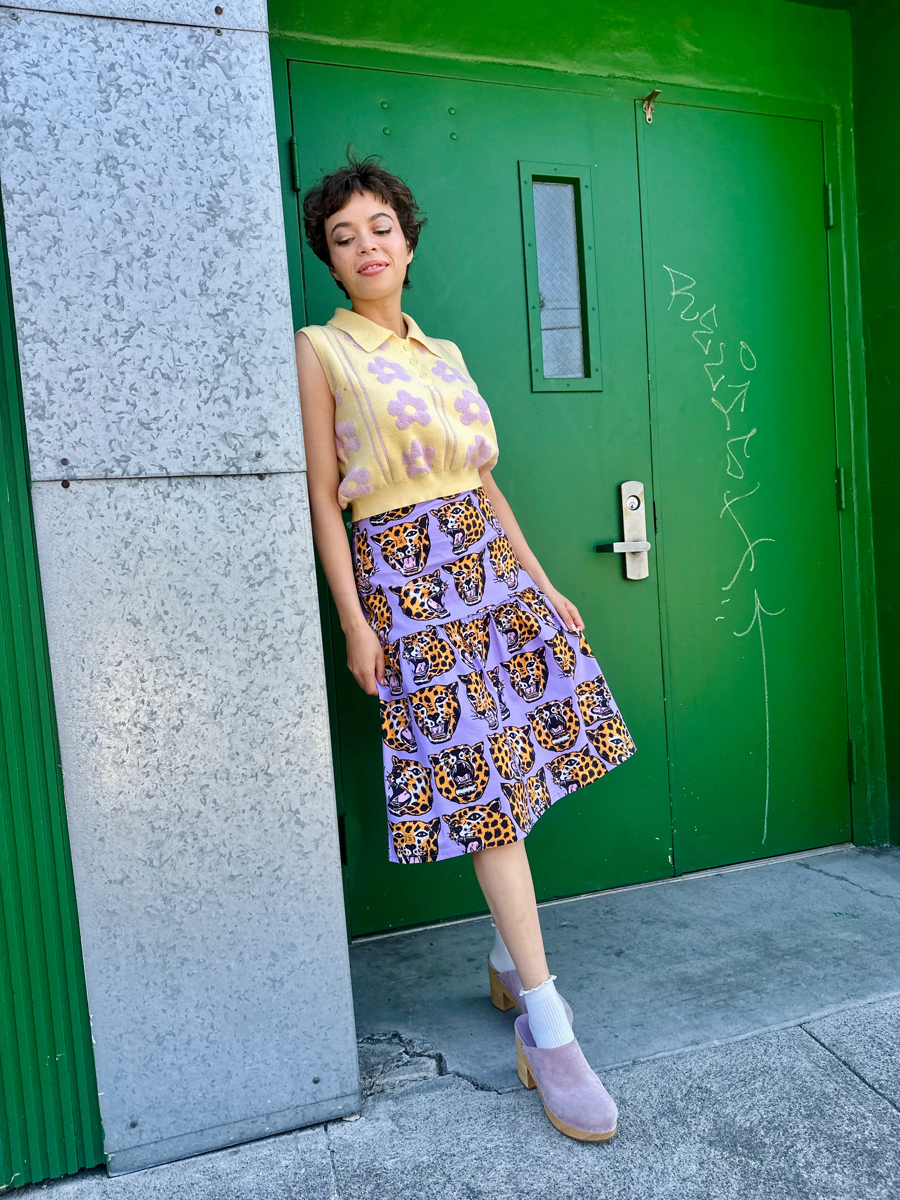 Gail Skirt Cheetah Head - Image 9