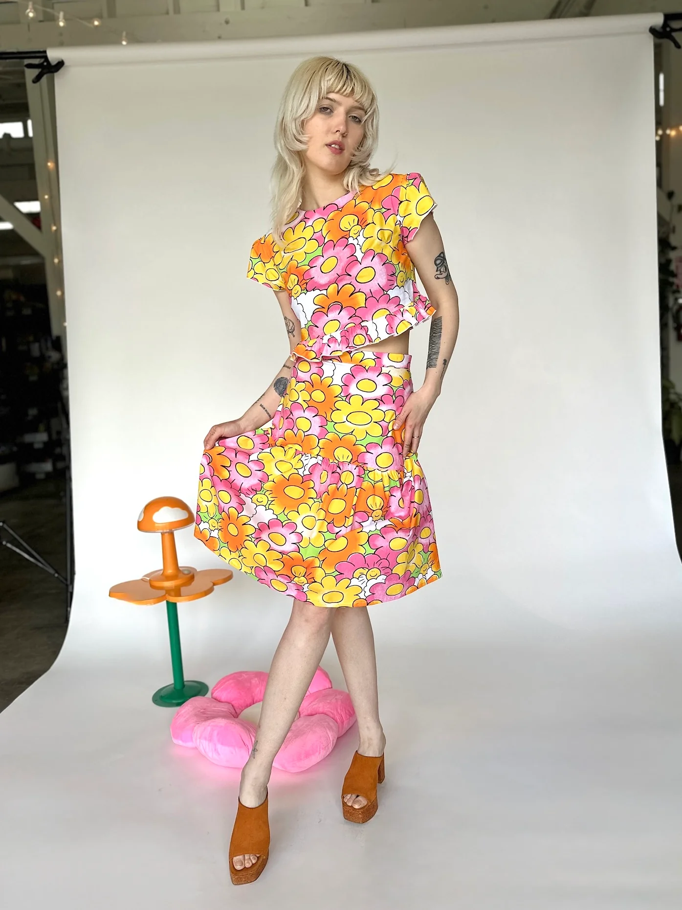 Gail Skirt Sunny Side Up - Image 3