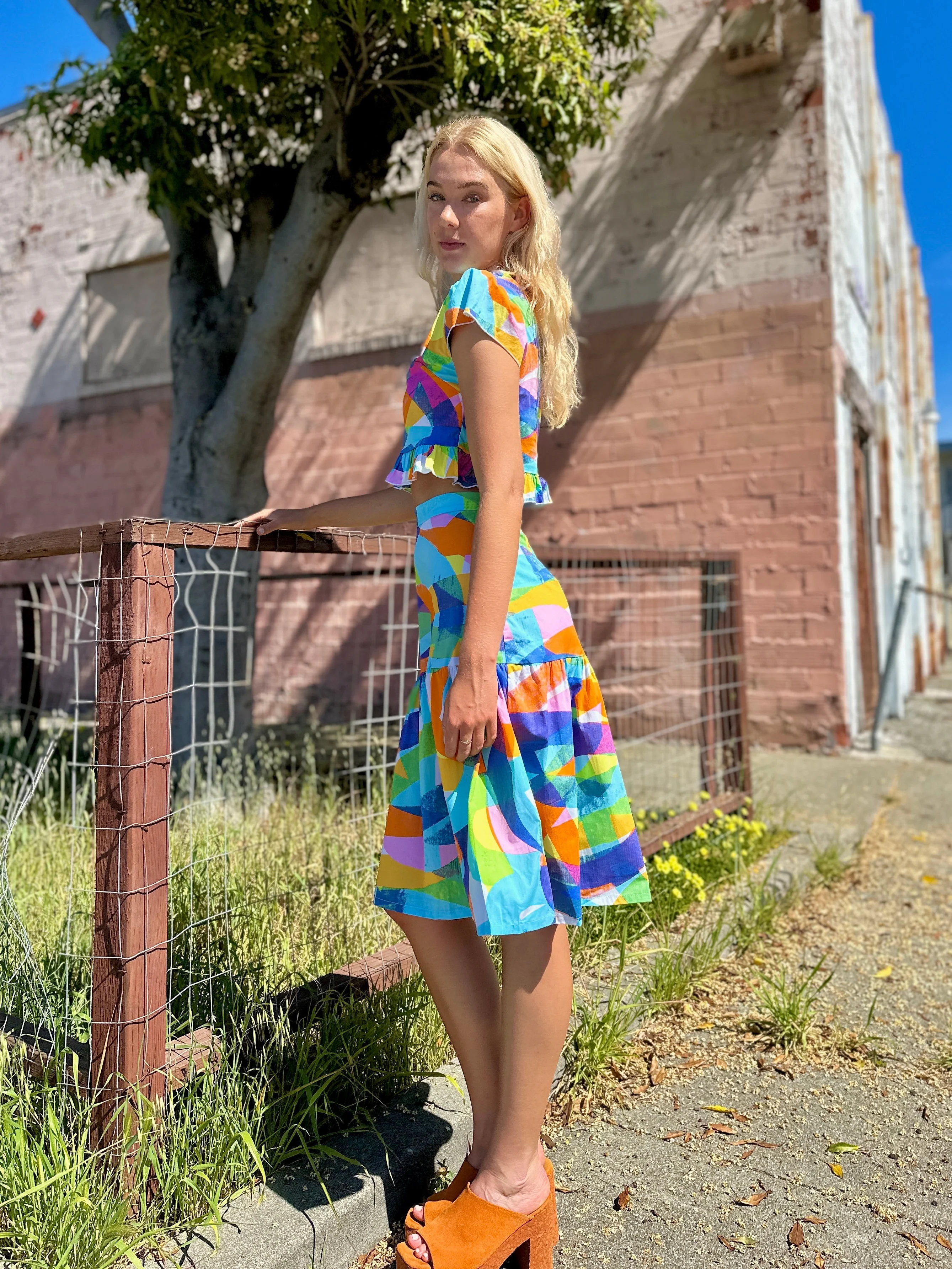 Gail Skirt Heatwave - Image 2