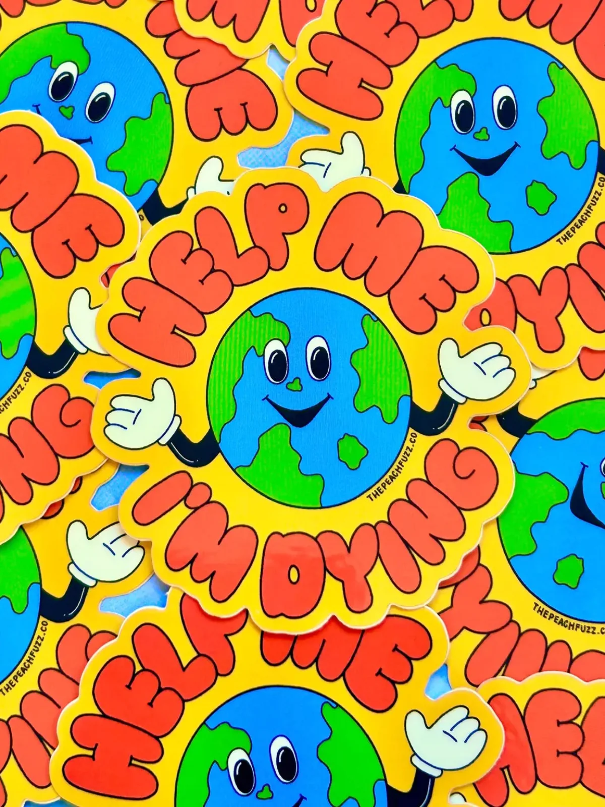 Help Me, I'm Dying Sticker - Image 2