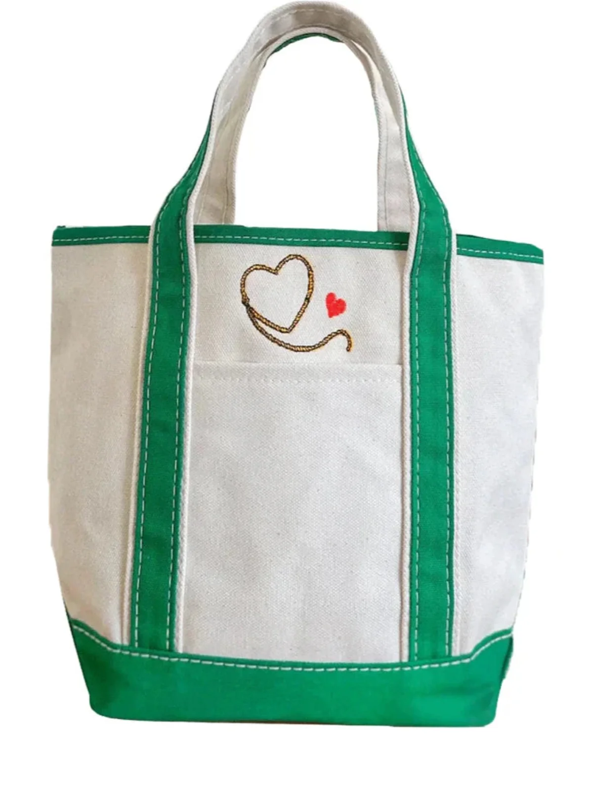 Hey Good Lookin' Mini Canvas Tote - Image 3