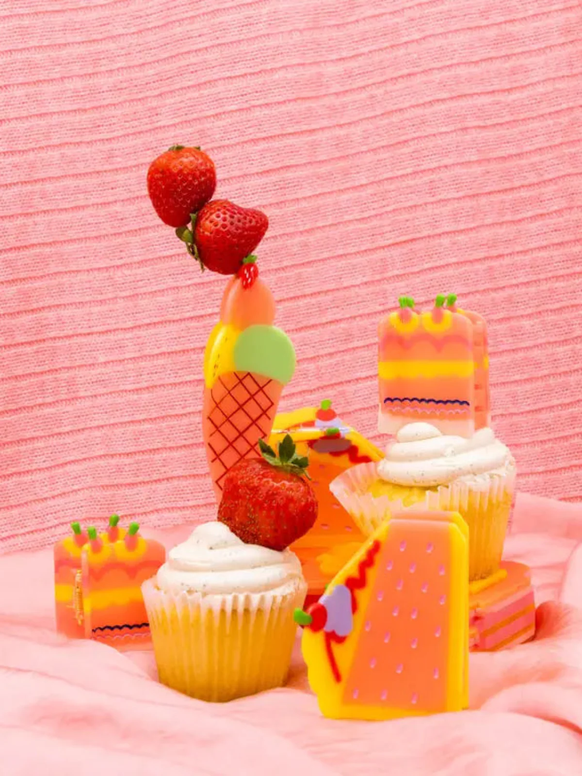 Ice Cream Cone Hair Claw - Image 2