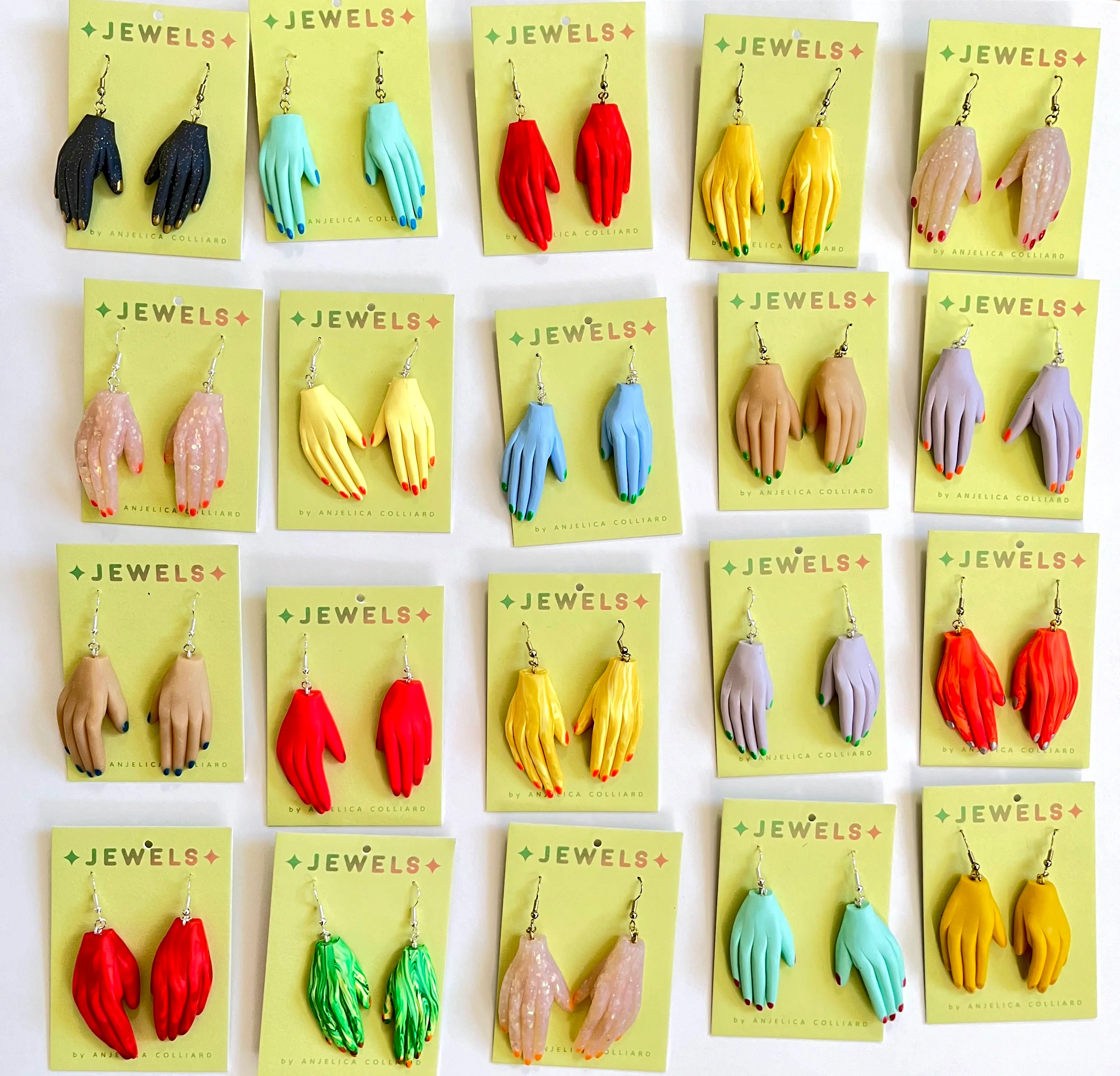 Jellicore Hand Earrings - Assorted