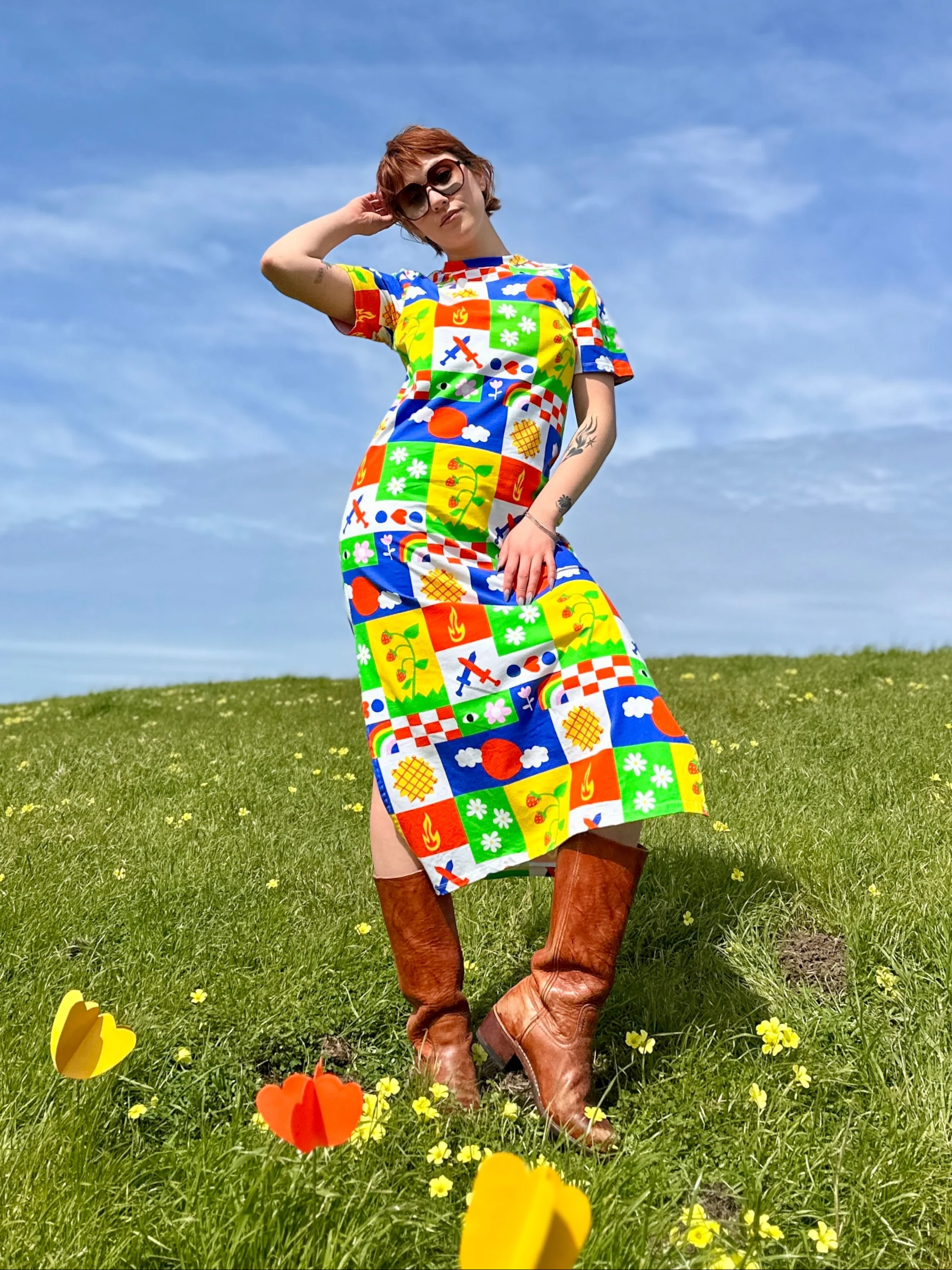 Jersey Maxi Dress Gentilhomme - Image 4