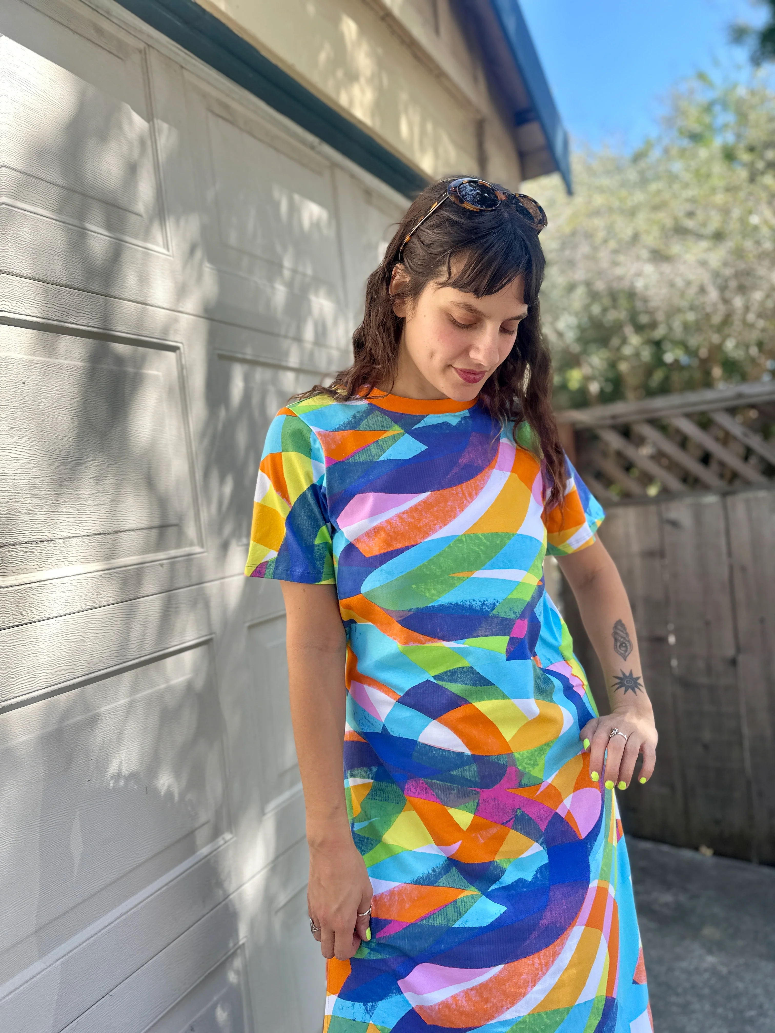 Jersey Maxi Dress Heatwave - Image 2