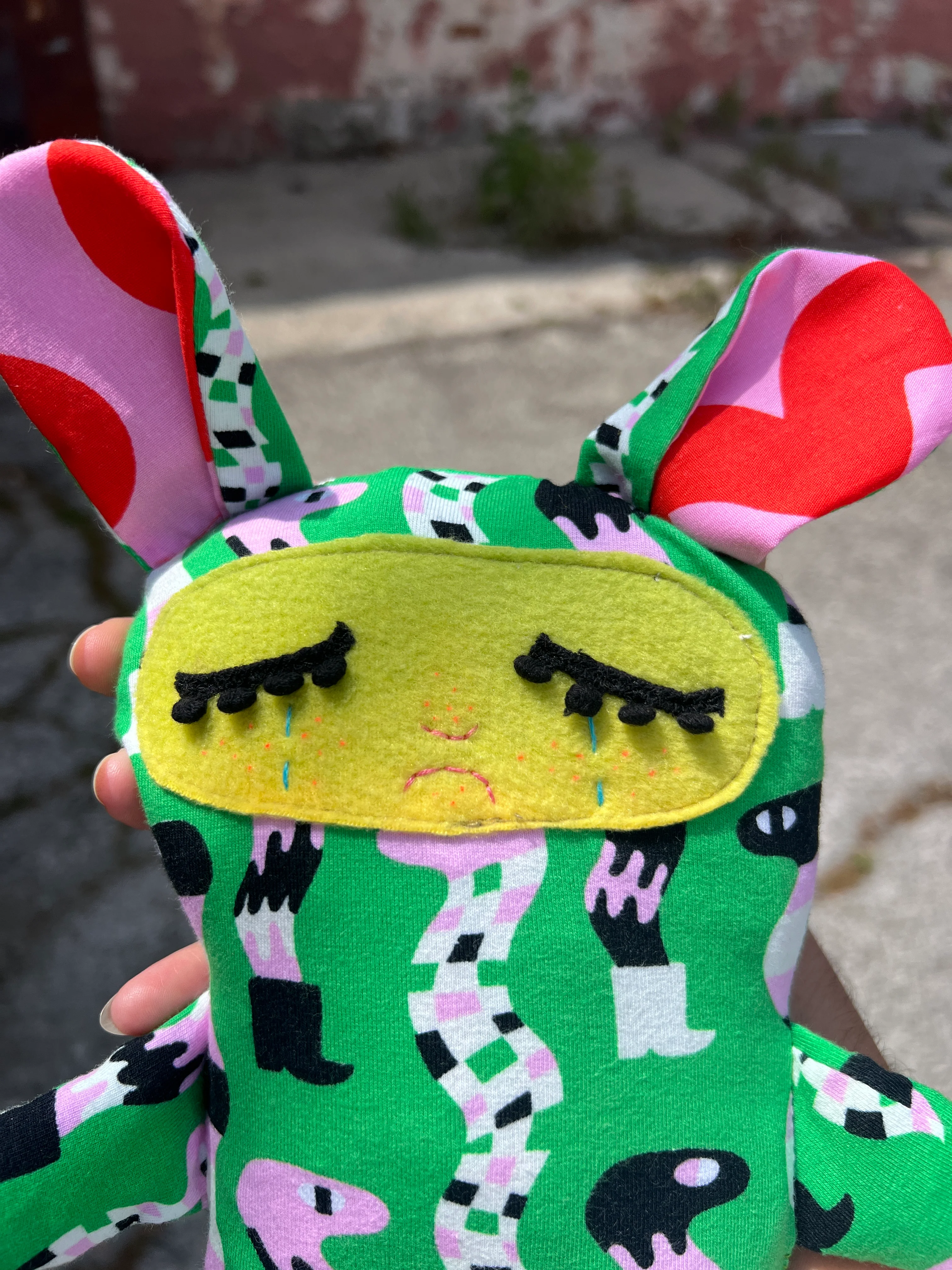 Large Love Bunny Doll - Sssnakes - Image 2