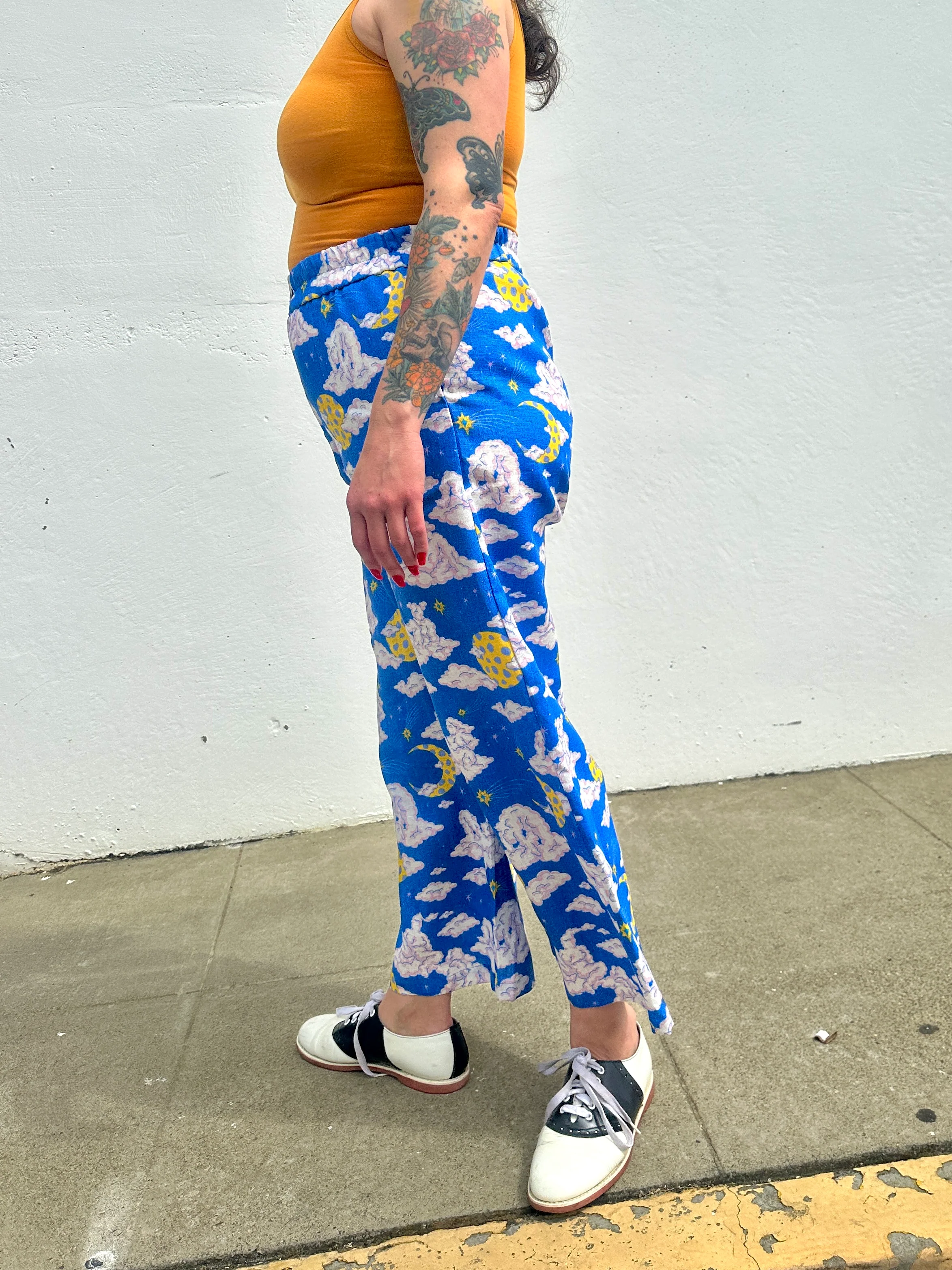 Linen Catalina Pant Cloud People - Image 2