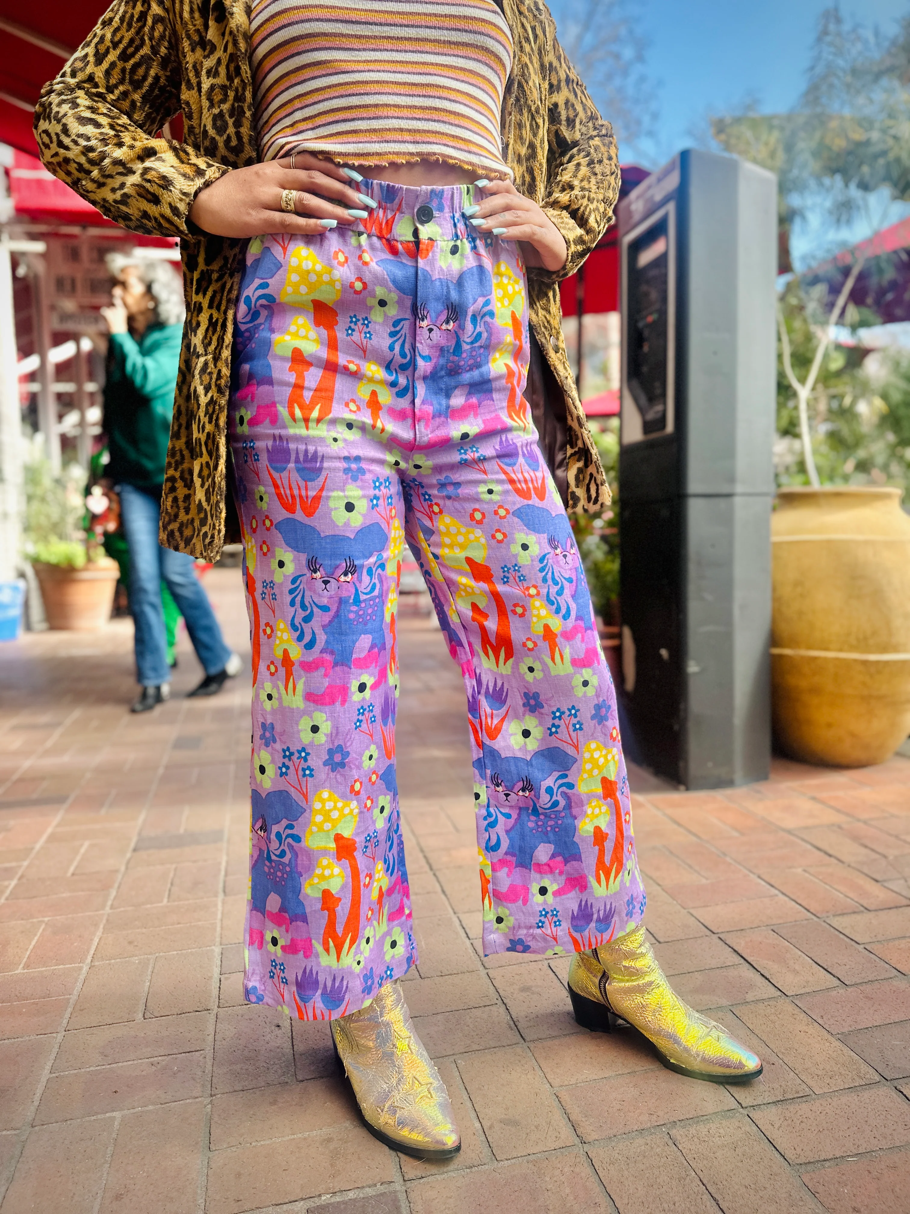 Linen Catalina Pant Cry Baby - Image 2