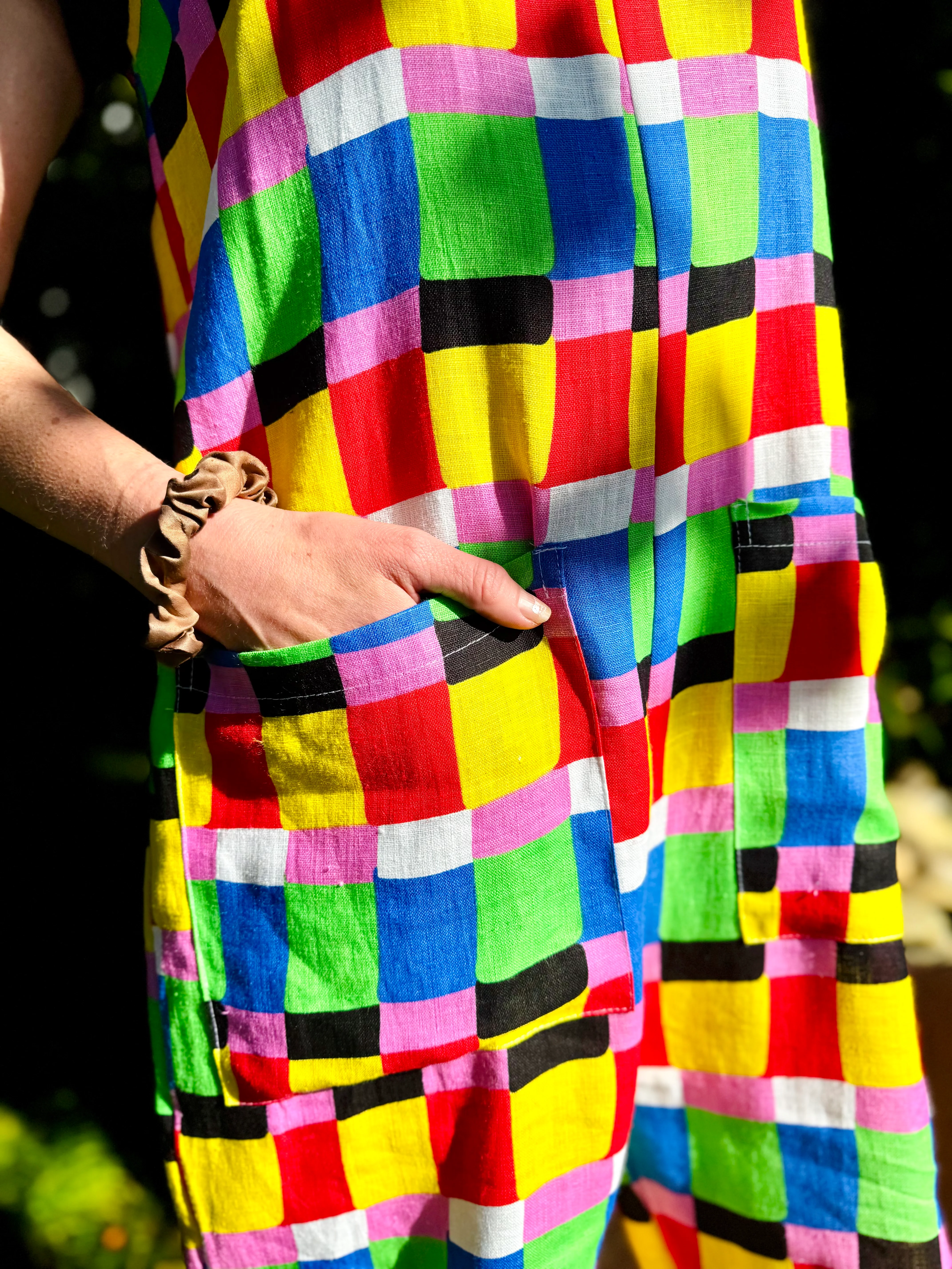 Linen Garden Suit Candy Weave - Image 3