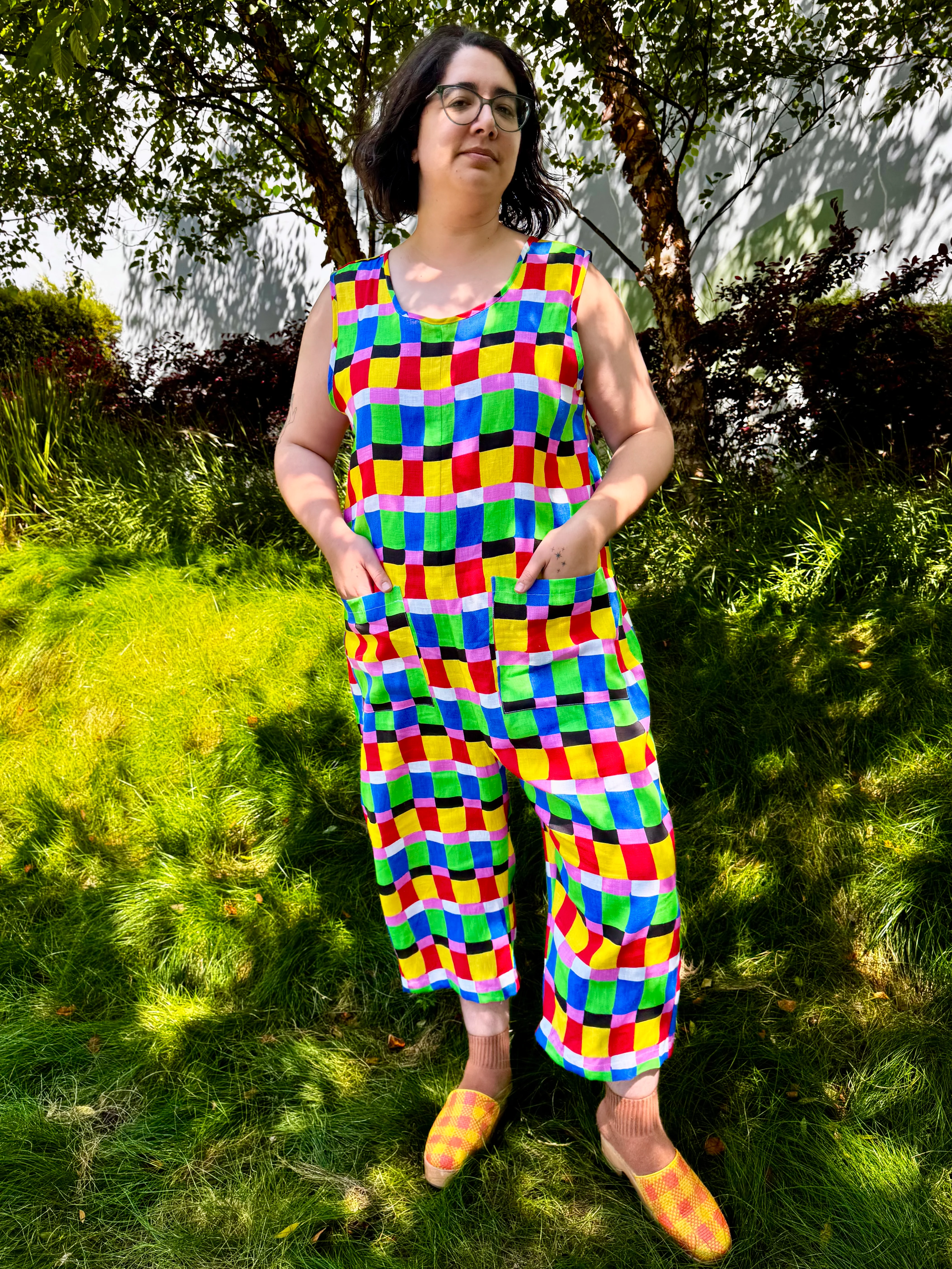 Linen Garden Suit Candy Weave - Image 5