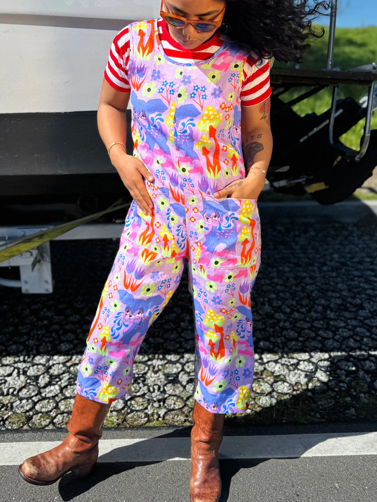 Linen Garden Suit Cry Baby - Image 6