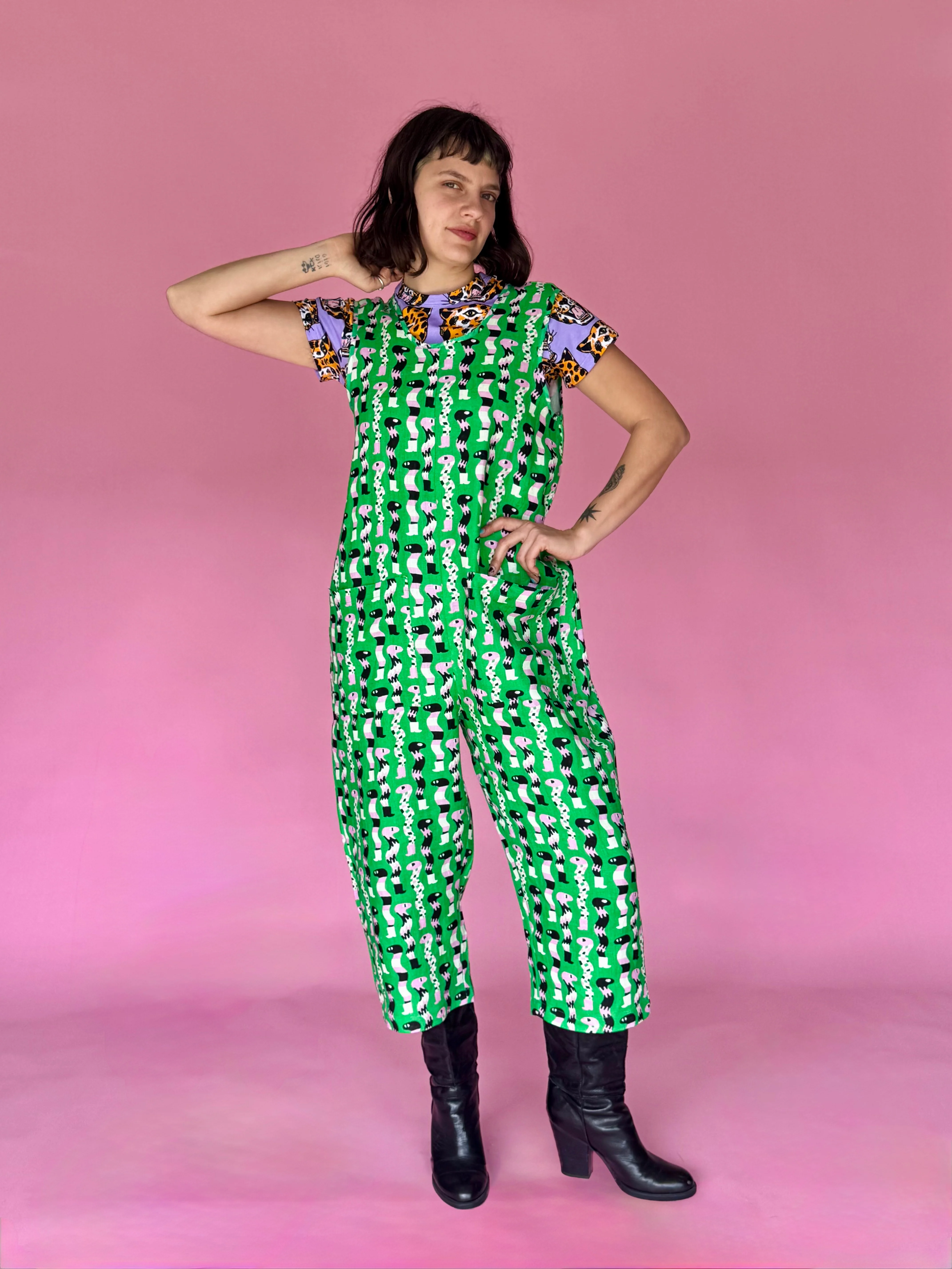 Linen Garden Suit Sssnakes - Image 3
