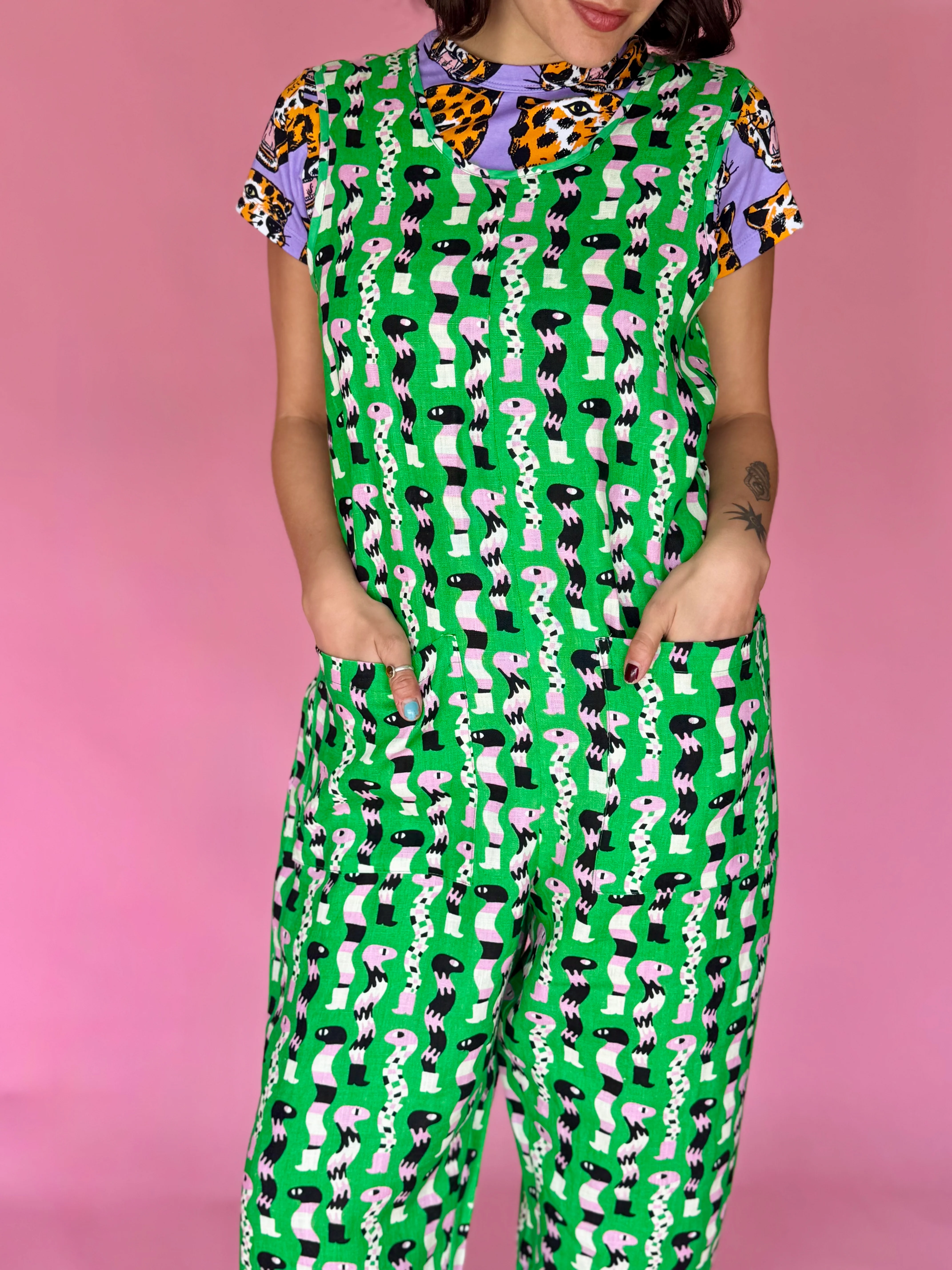 Linen Garden Suit Sssnakes - Image 4