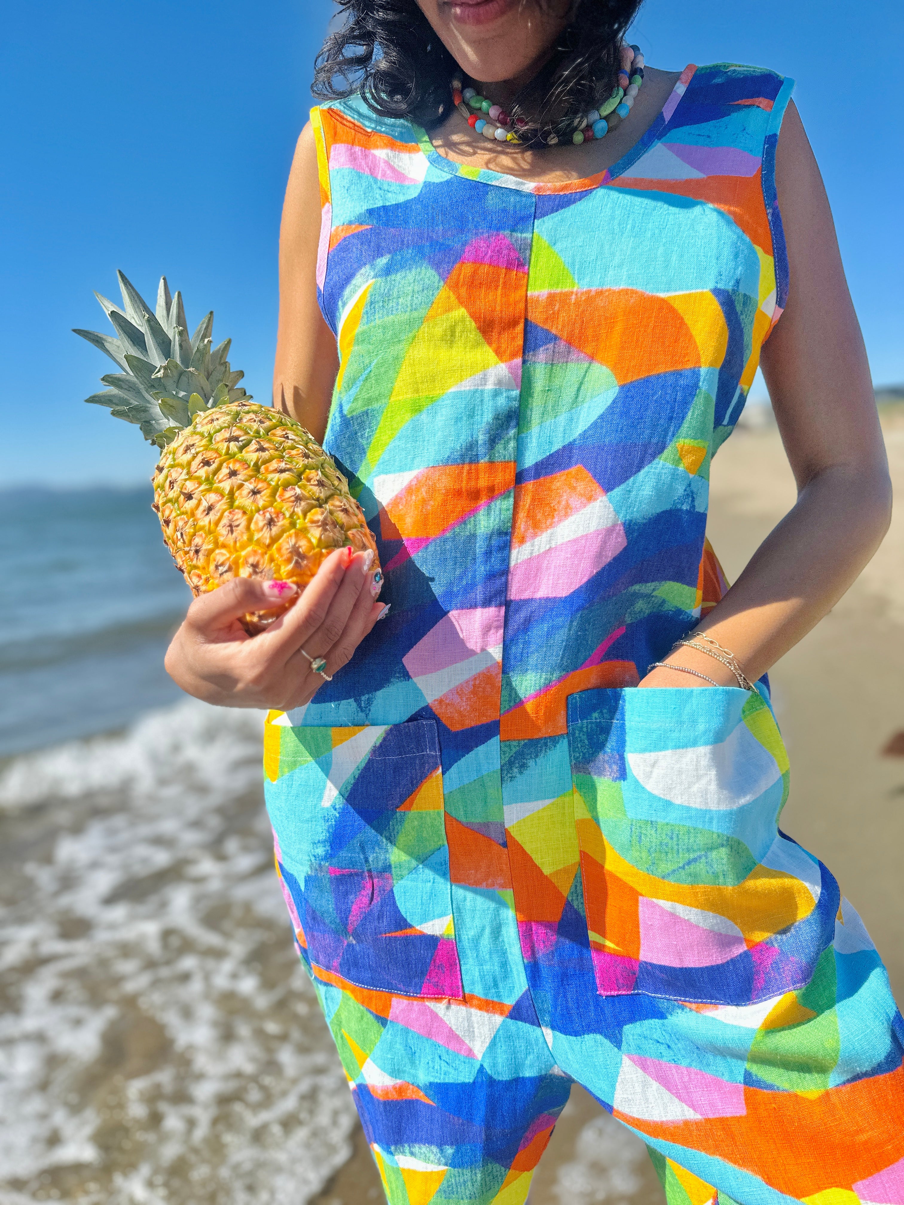 Linen Garden Suit Heatwave - Image 2
