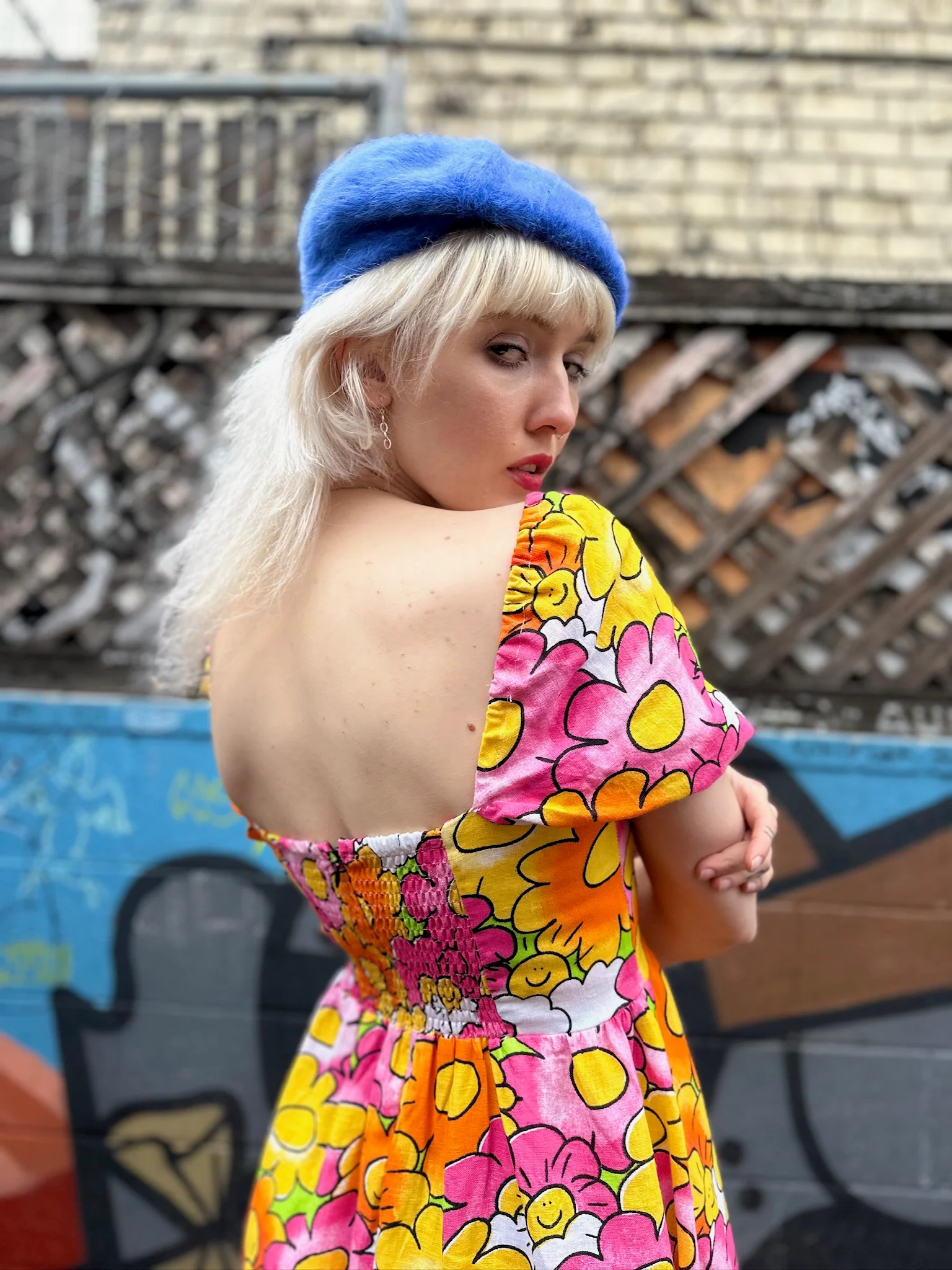 Linen Princess Dress Sunny Side Up - Image 2