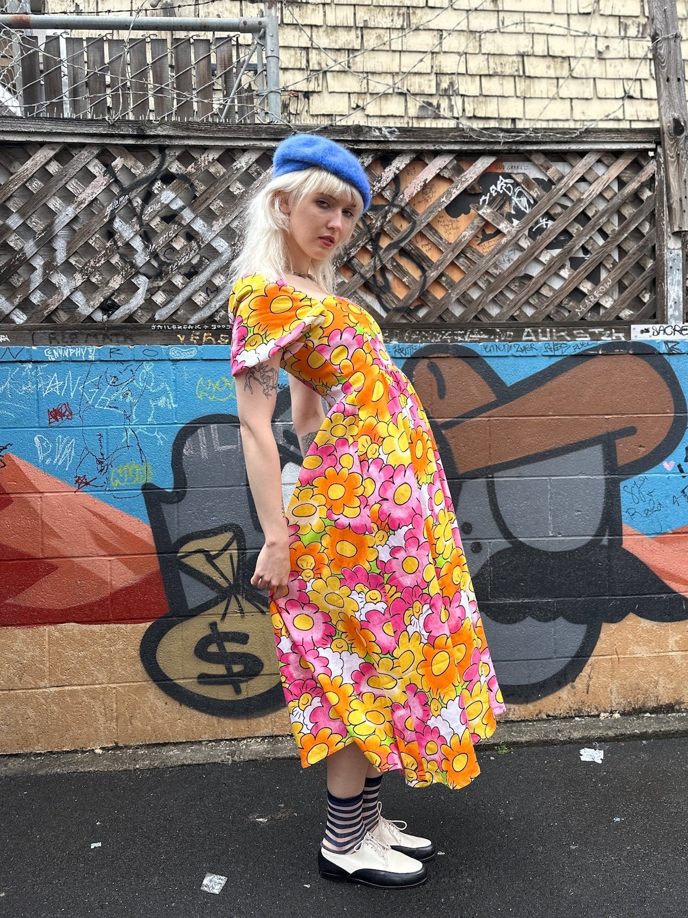 Linen Princess Dress Sunny Side Up - Image 3