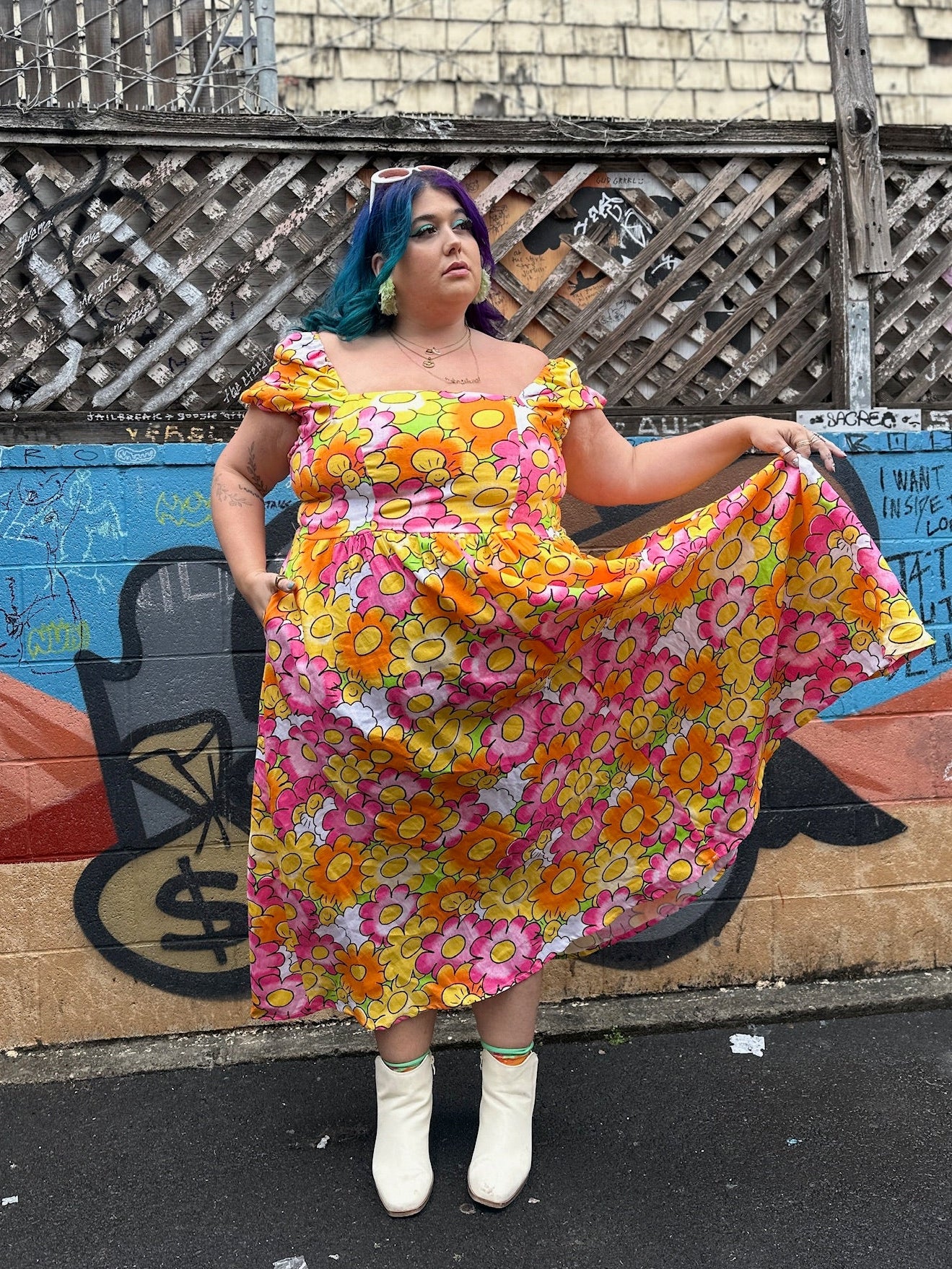 Linen Princess Dress Sunny Side Up - Image 6