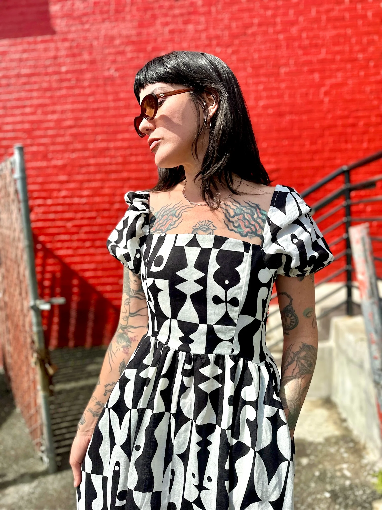 Linen Princess Dress Illusions - Image 2