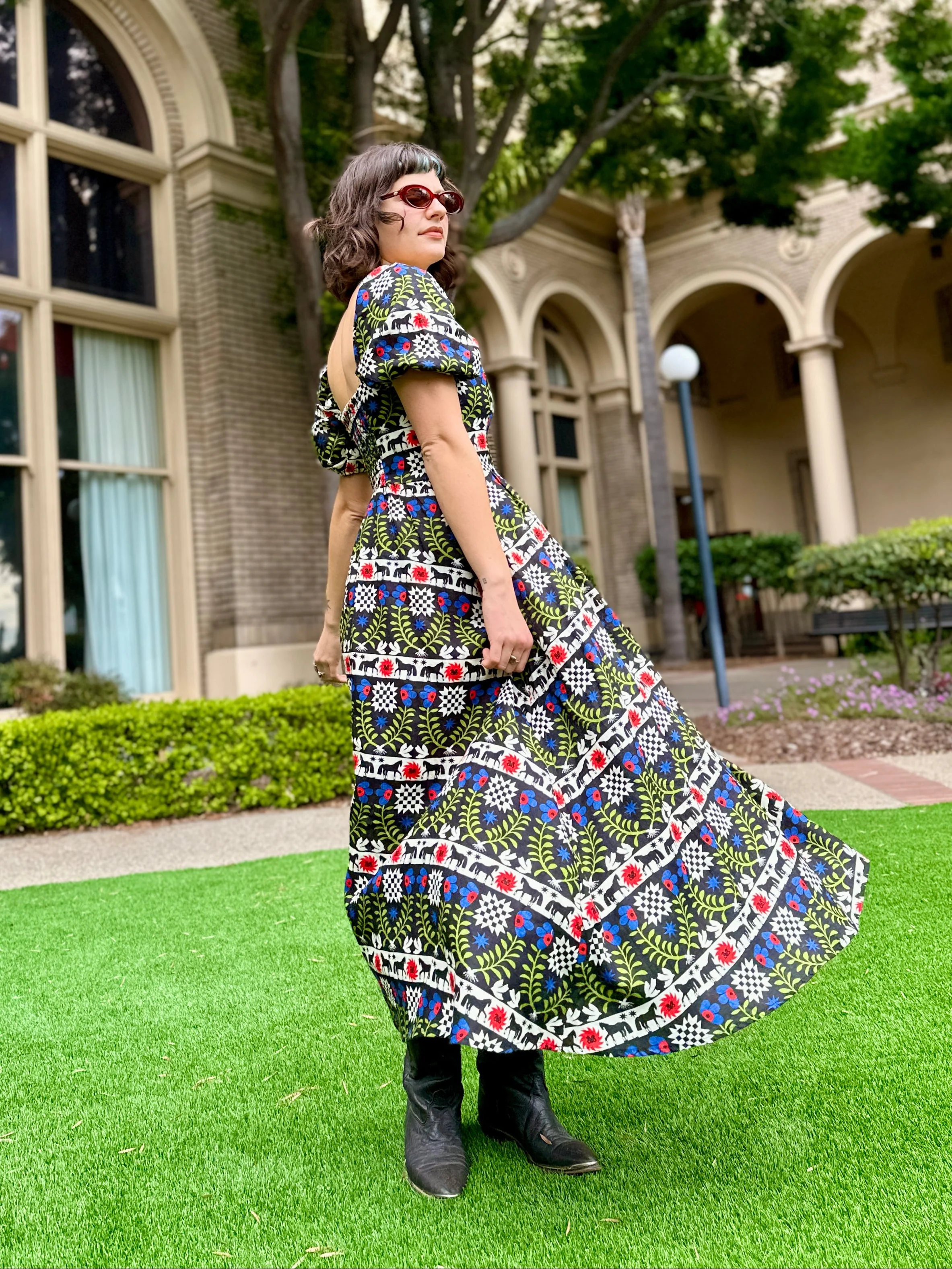 Linen Princess Dress The Guardians - Image 2