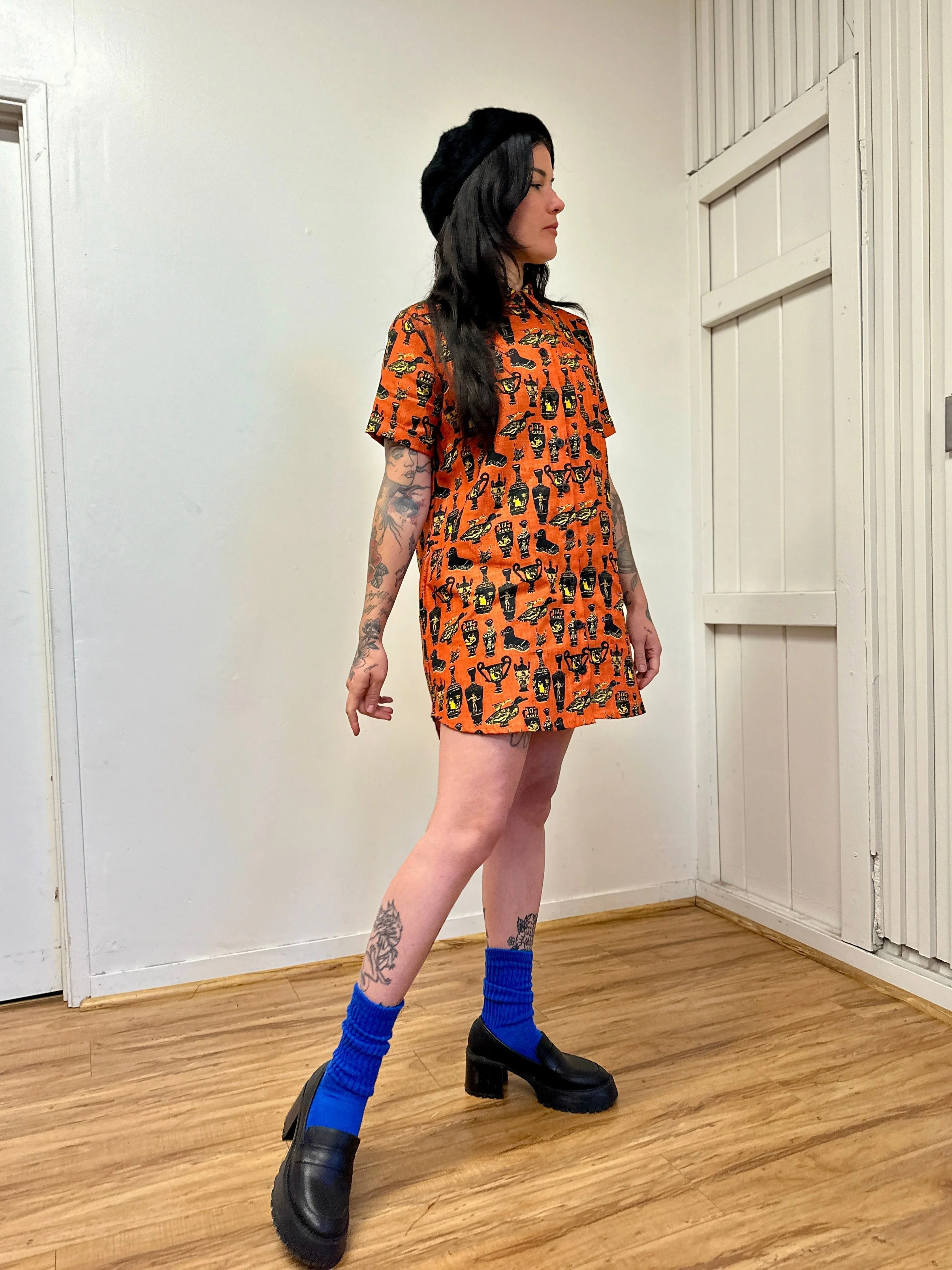 Linen Shirt Dress Pots - Image 3