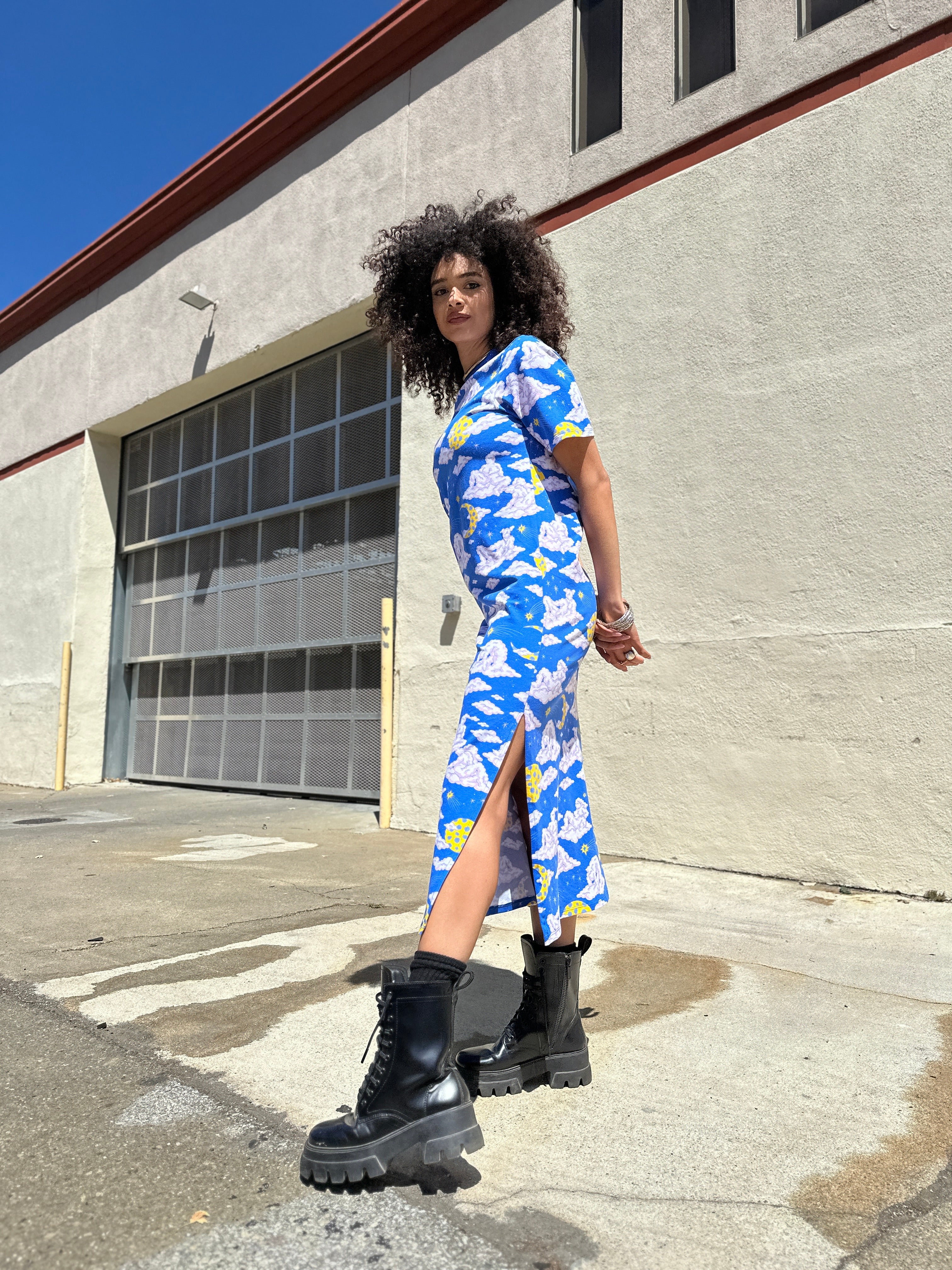Jersey Maxi Dress Cloud People - Image 2