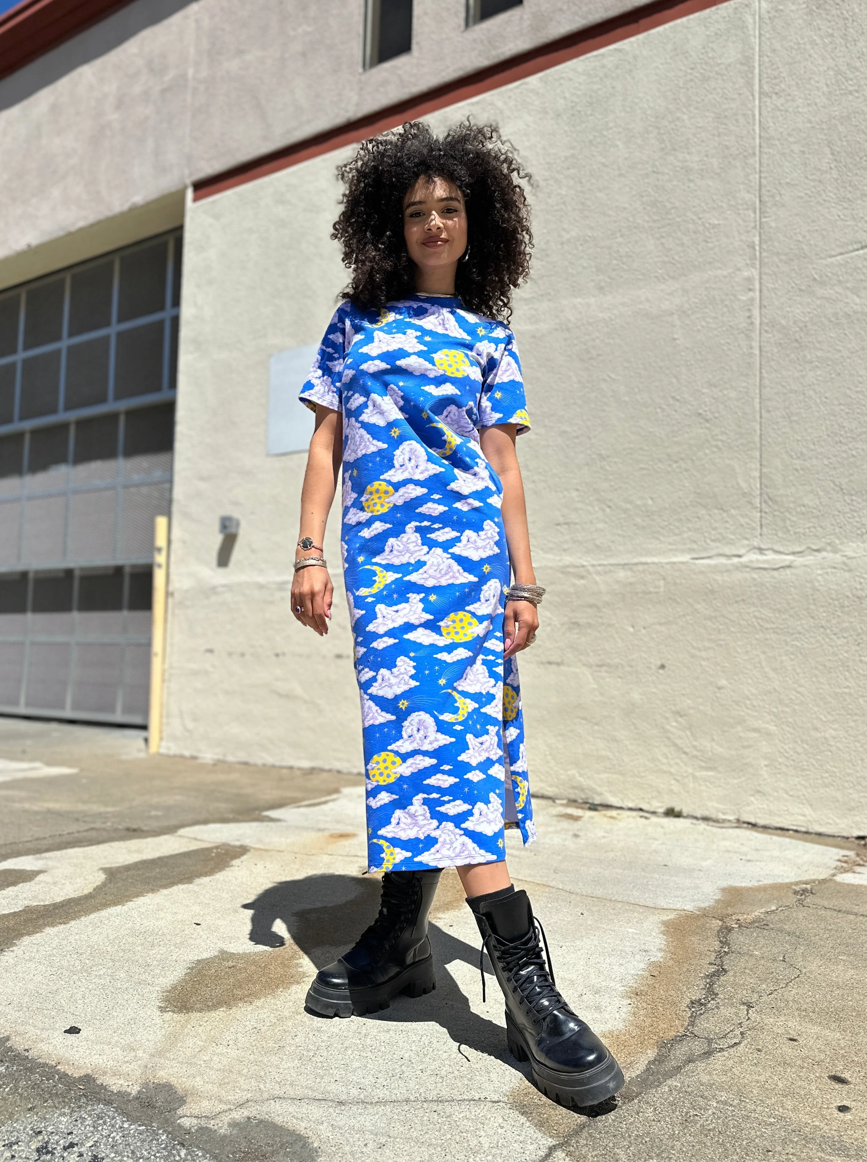 Jersey Maxi Dress Cloud People - Image 3