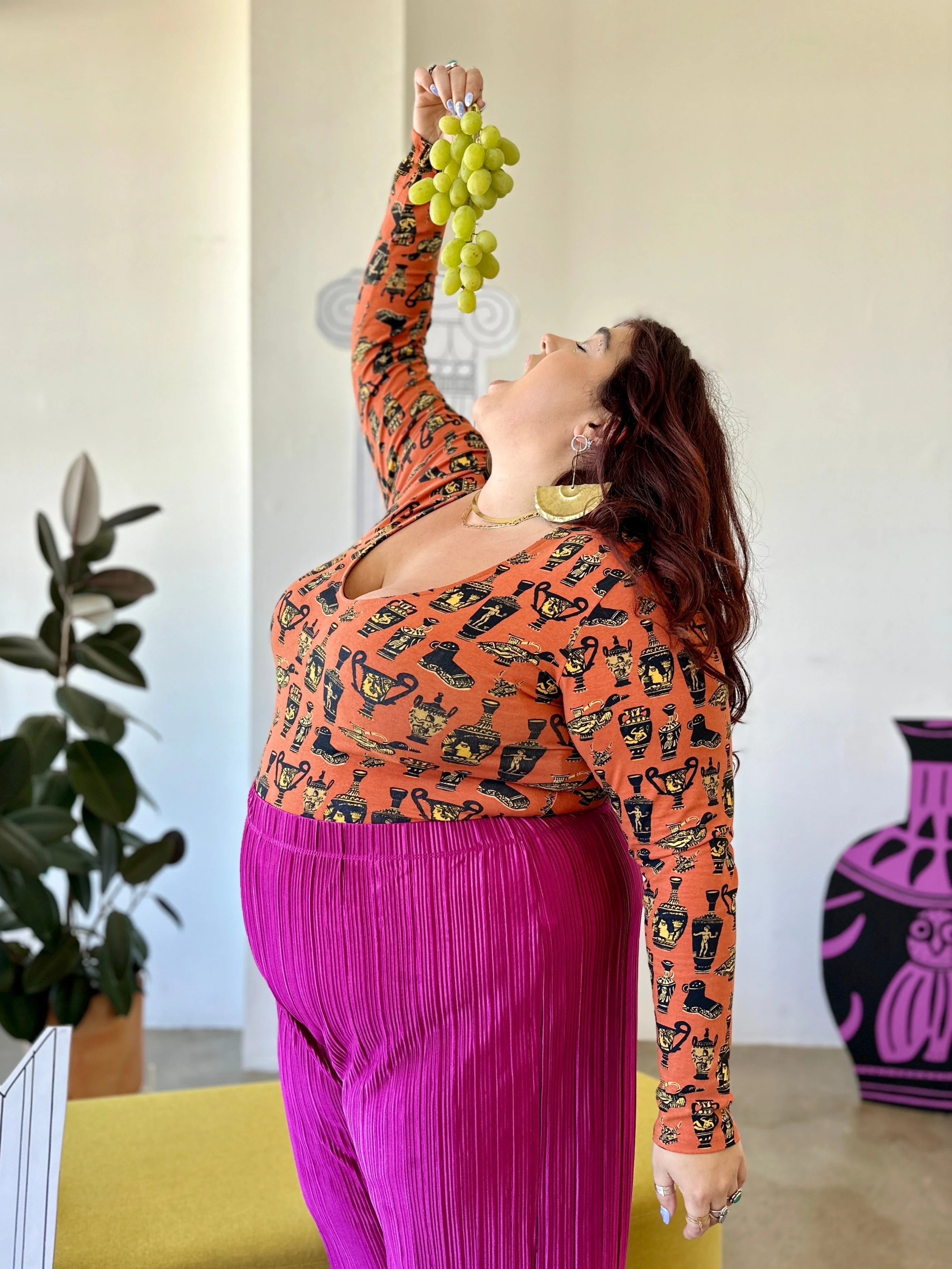 Long Sleeve Bodysuit Pots - Image 5