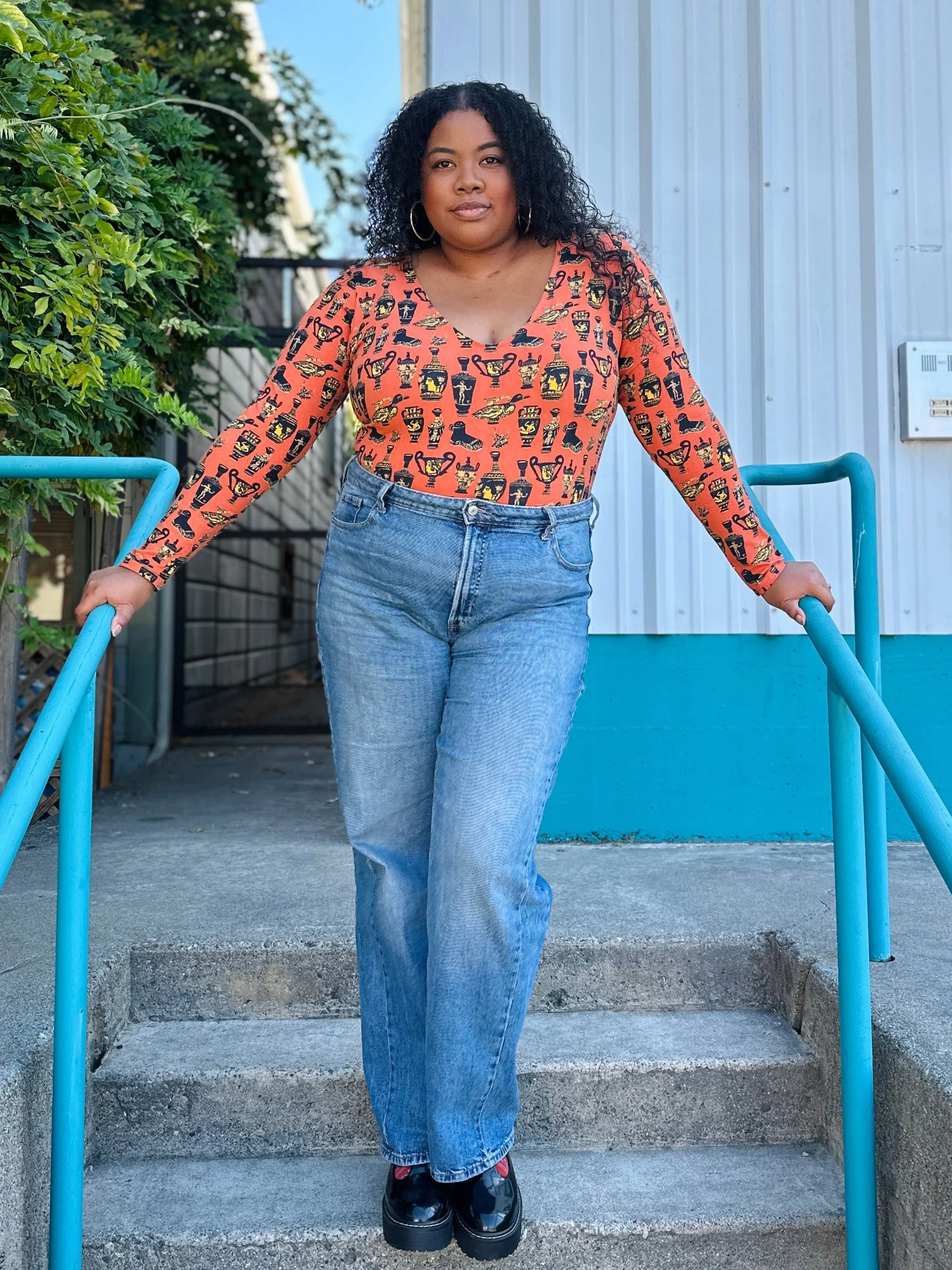 Long Sleeve Bodysuit Pots - Image 7
