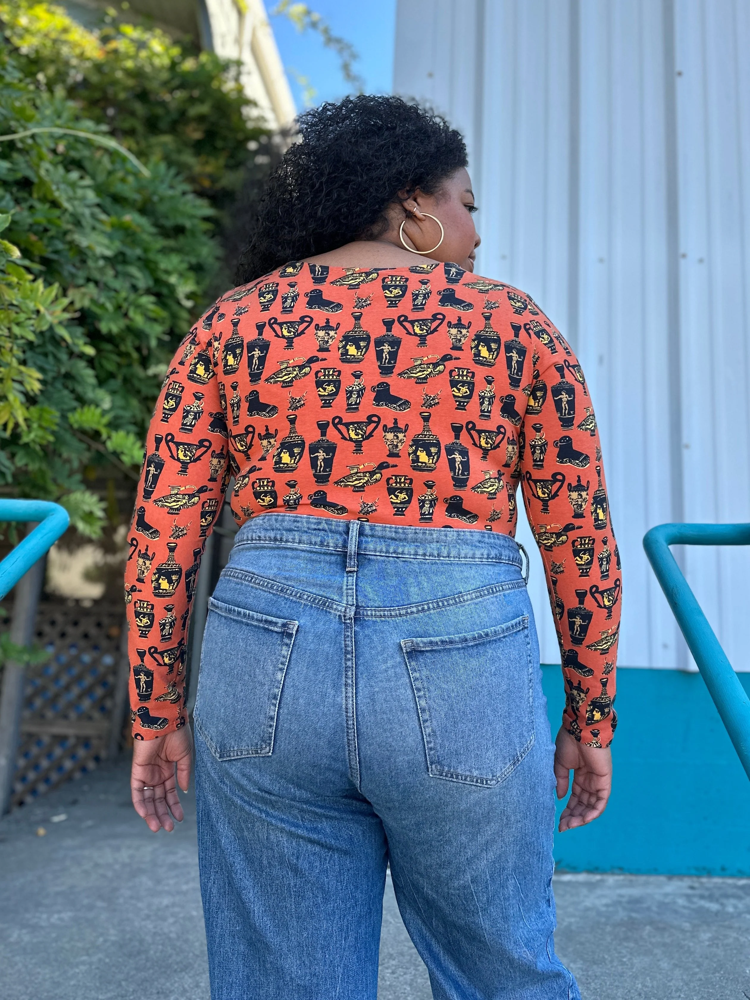 Long Sleeve Bodysuit Pots - Image 8