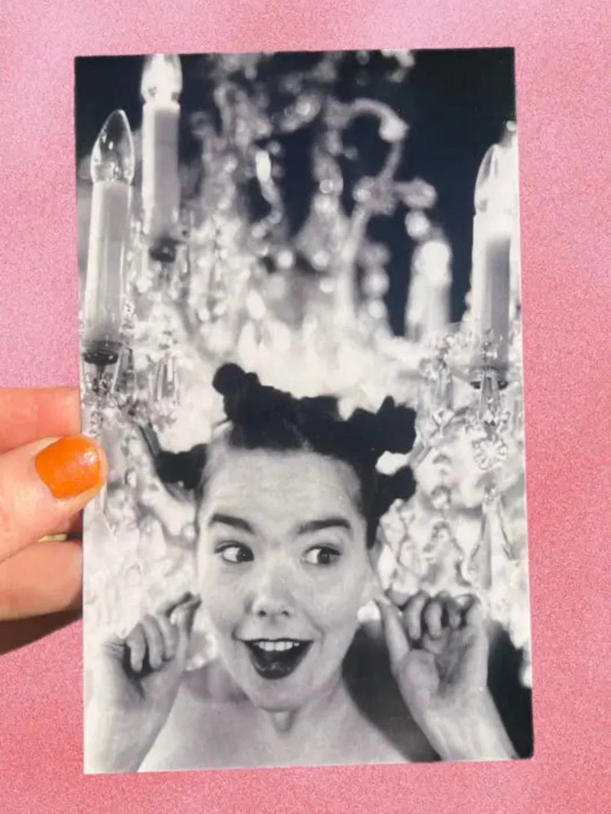 Manic Pixie Icelandic Dream Girl Postcard