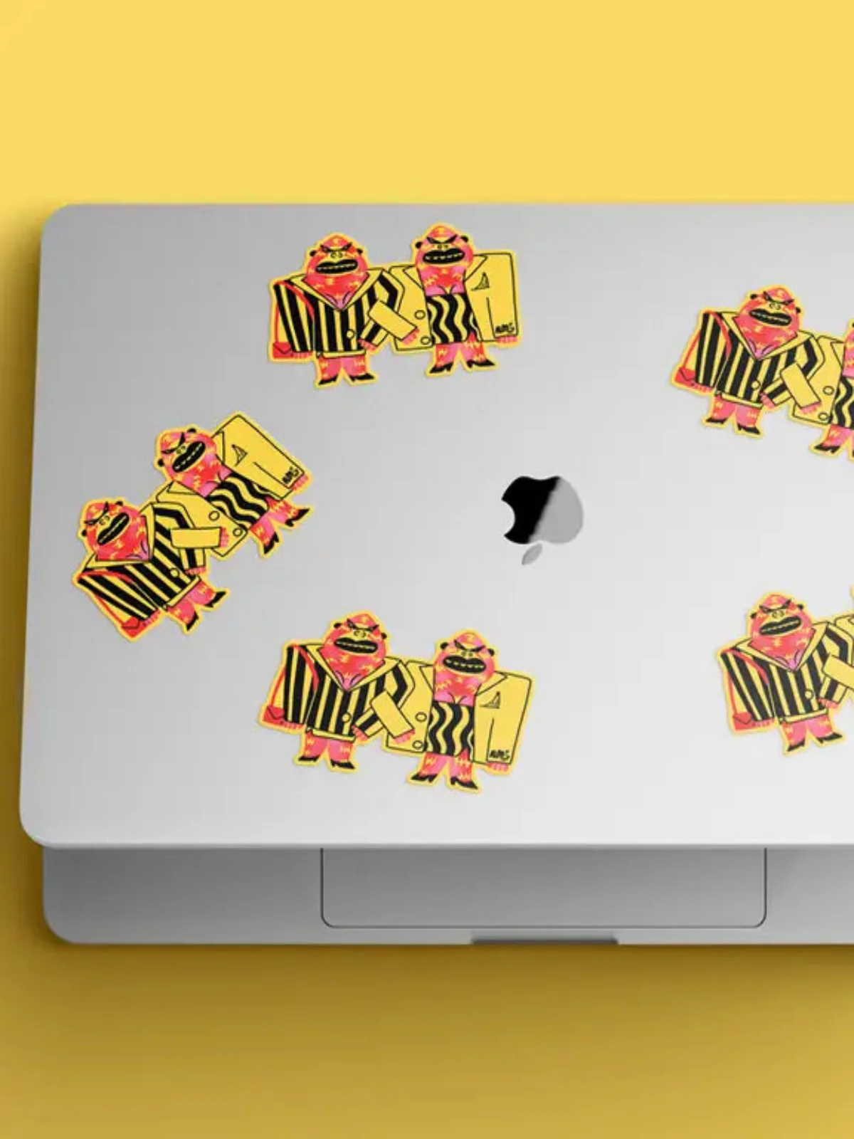 Monkey Business Women Sticker - Image 2